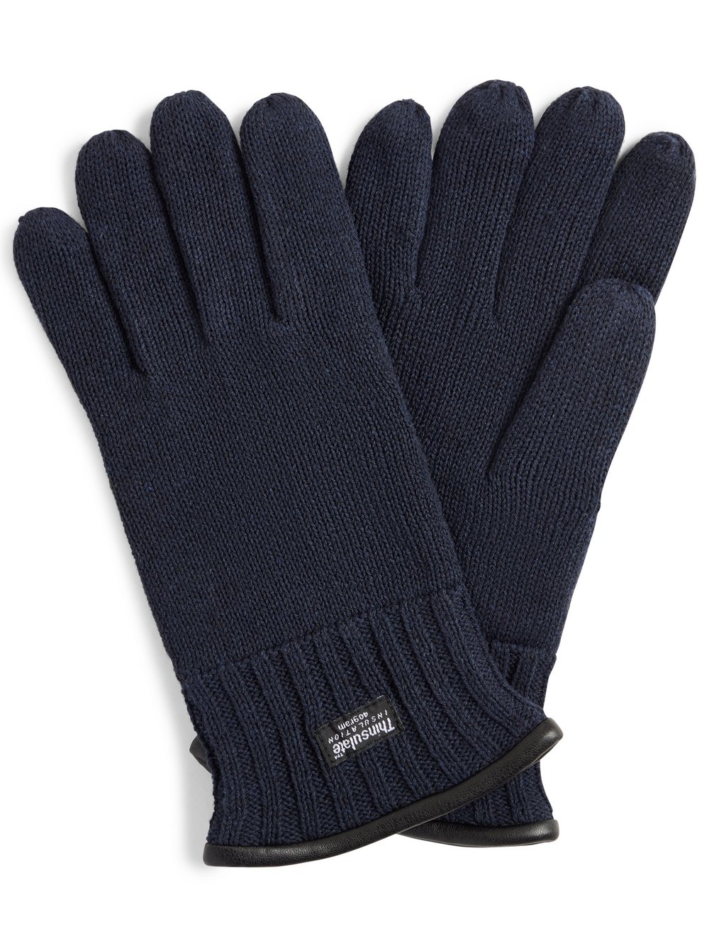 eem Handschuhe Herren Wolle blau, L