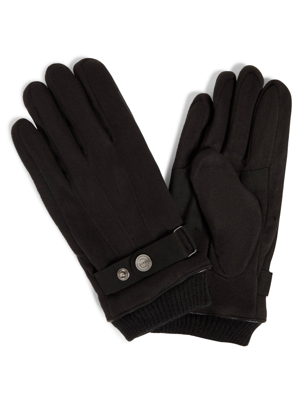 eem Handschuhe Herren Polyamid schwarz, M