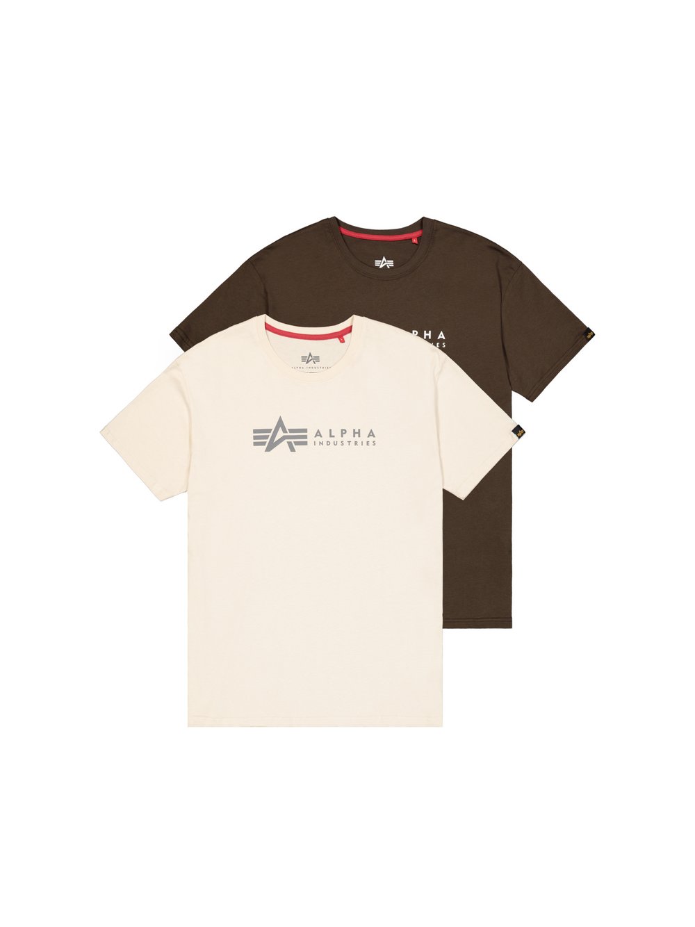 Alpha Industries T-Shirt Herren Baumwolle schwarz bedruckt, S