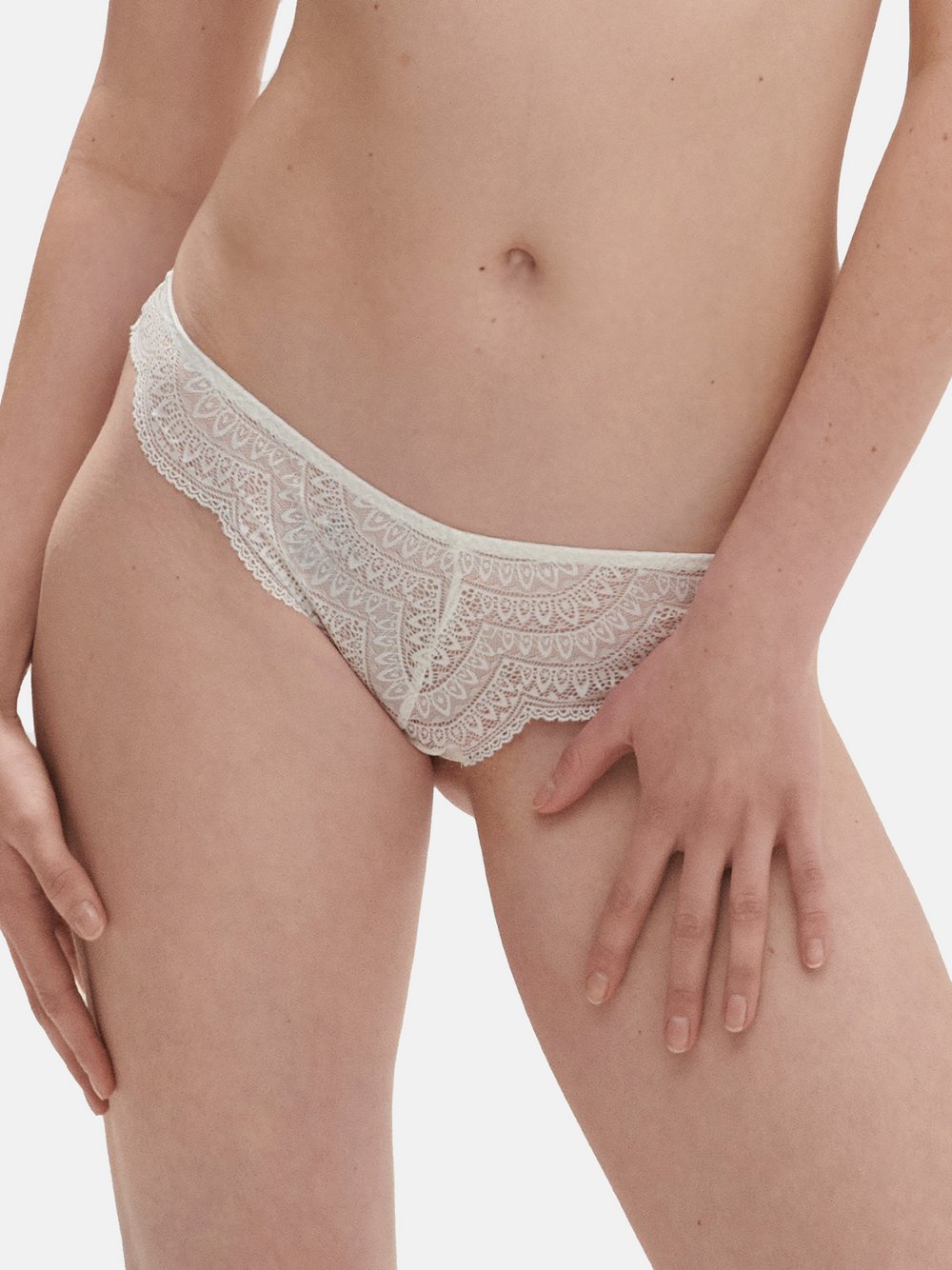 Simone Perele Tanga Damen beige, S