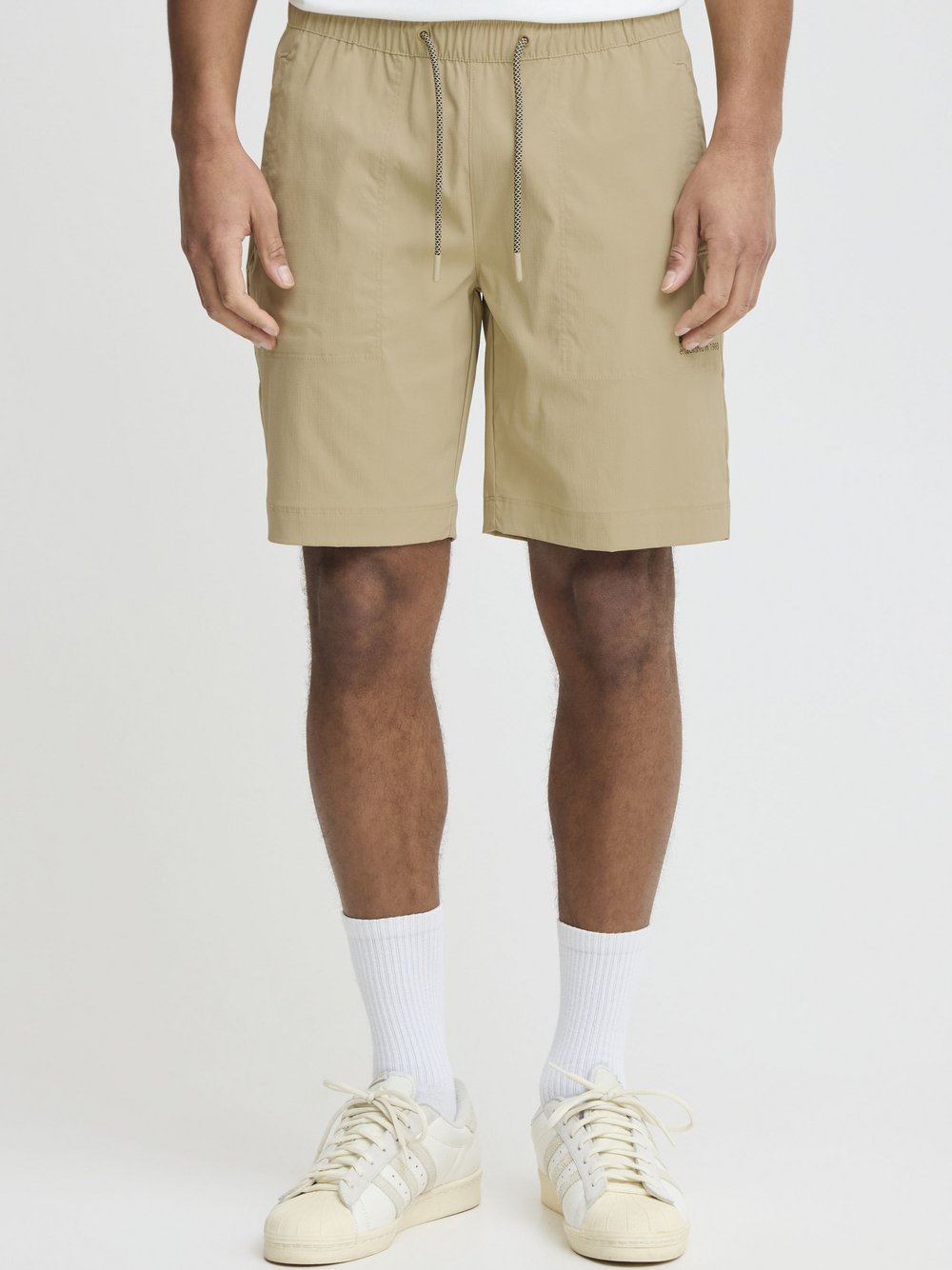 Thumbnail - BLEND Chinoshorts Herren braun bedruckt, L