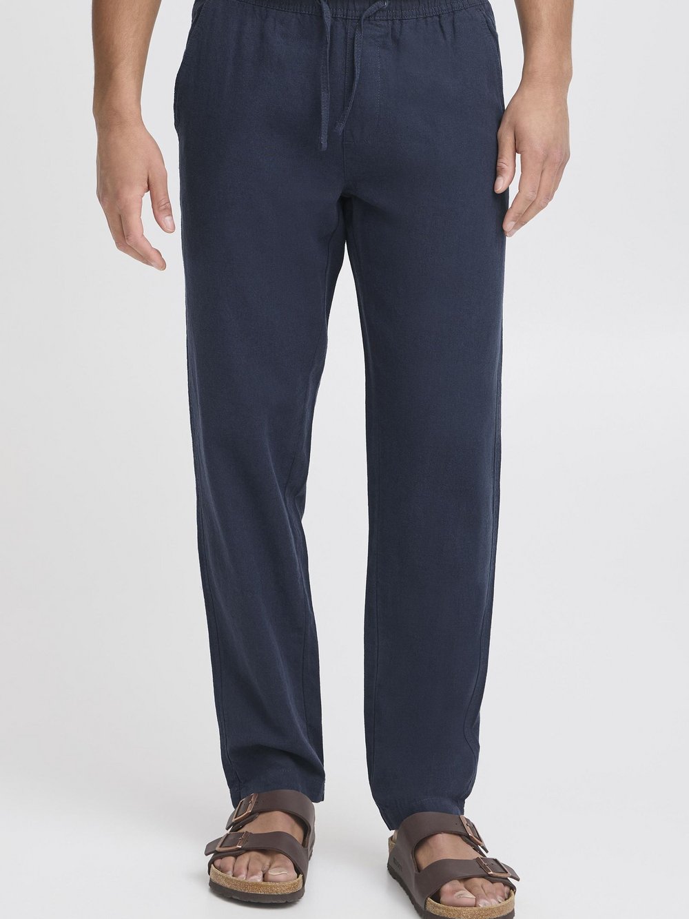 Thumbnail - Indicode Leinenhose Herren blau, L