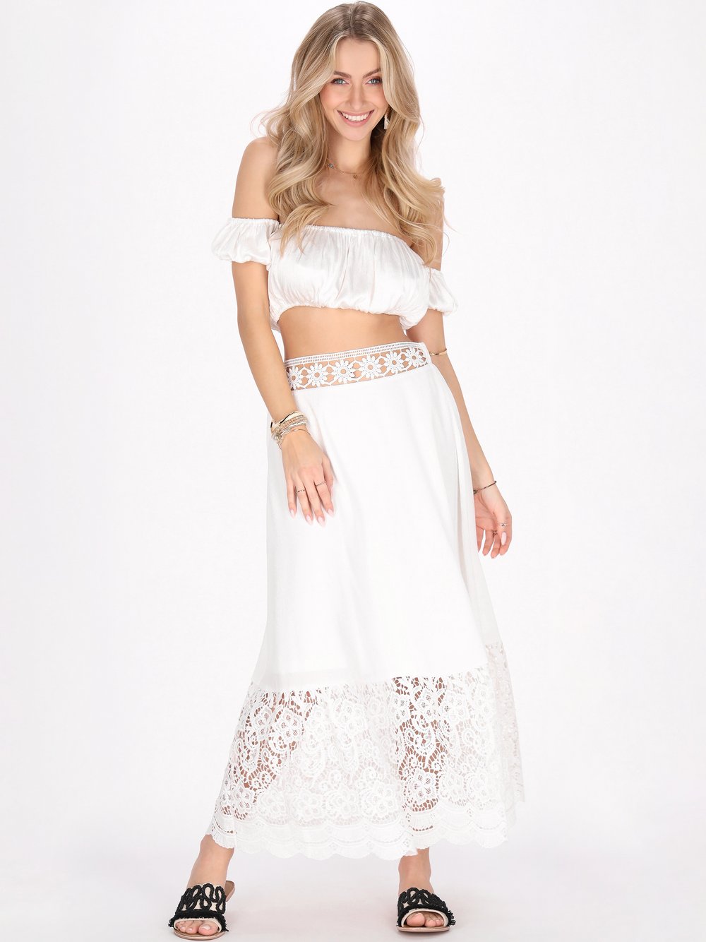 Thumbnail - IZIA Rock Damen weiß, M