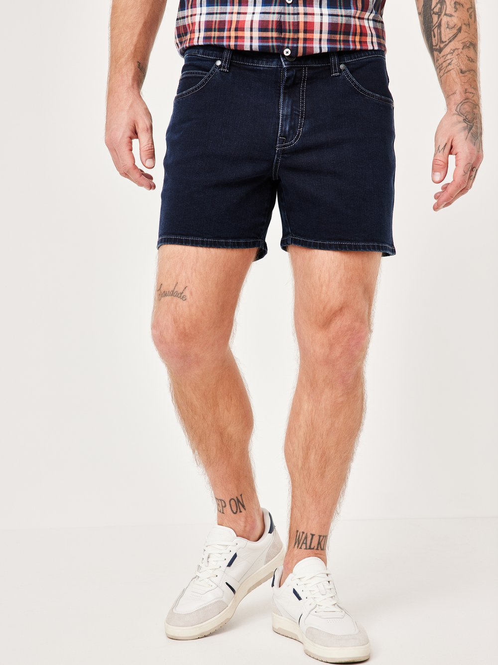 Thumbnail - Paddock`s Jeansshorts Herren Baumwolle mehrfarbig, 32