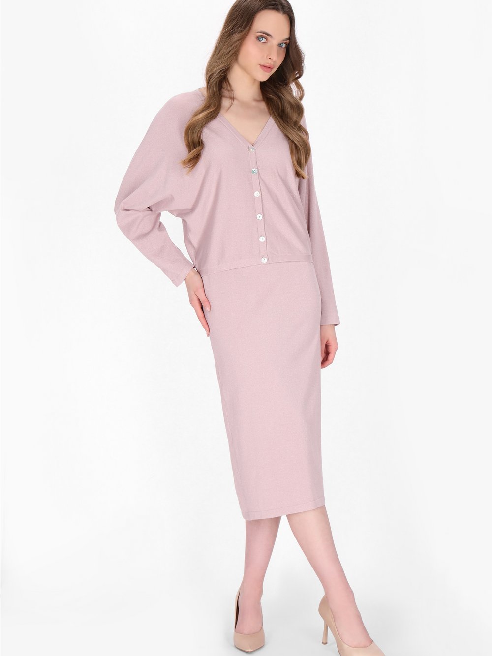 Thumbnail - Dreimaster Rock Damen Viskose rosa, M/L