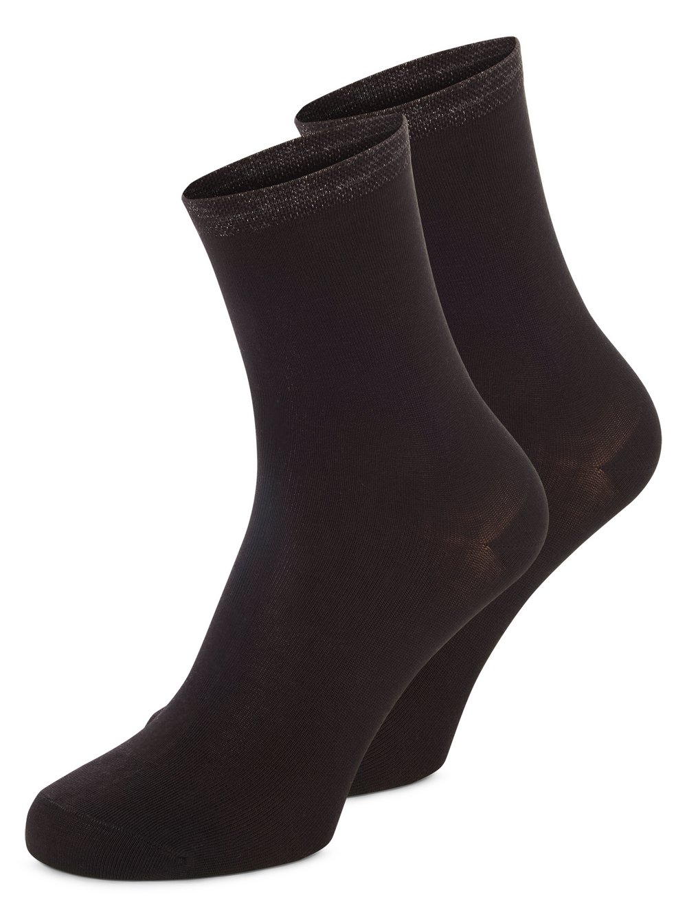 Calvin Klein Socken im 2er-Pack Damen Modal schwarz, 39-42