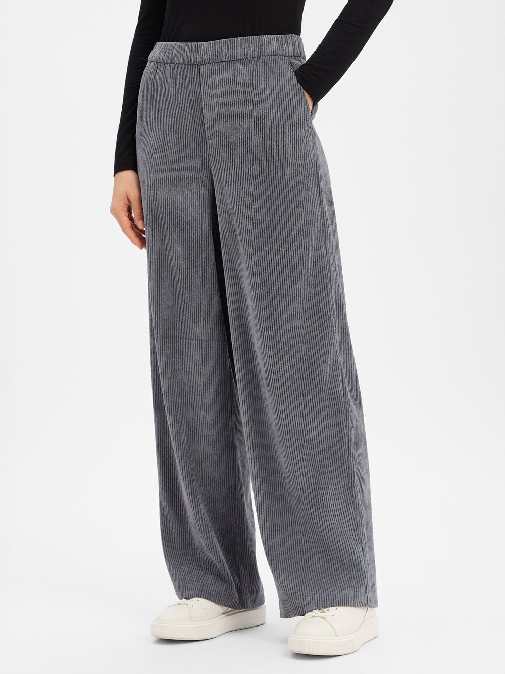 s.Oliver Cordhose Damen Polyamid grau, 42