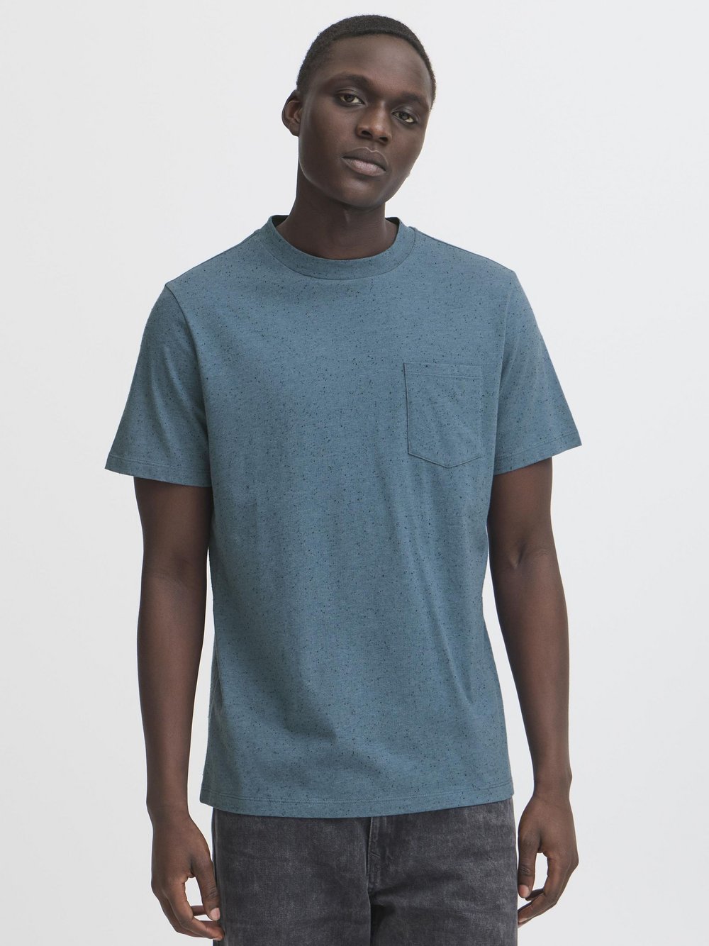 Thumbnail - BLEND T-Shirt Herren Baumwolle blau, XL