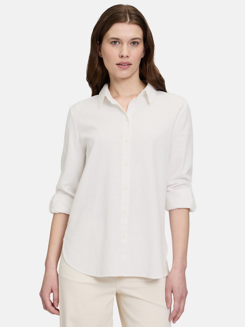 Betty & Co Leinenbluse Damen weiß, 38
