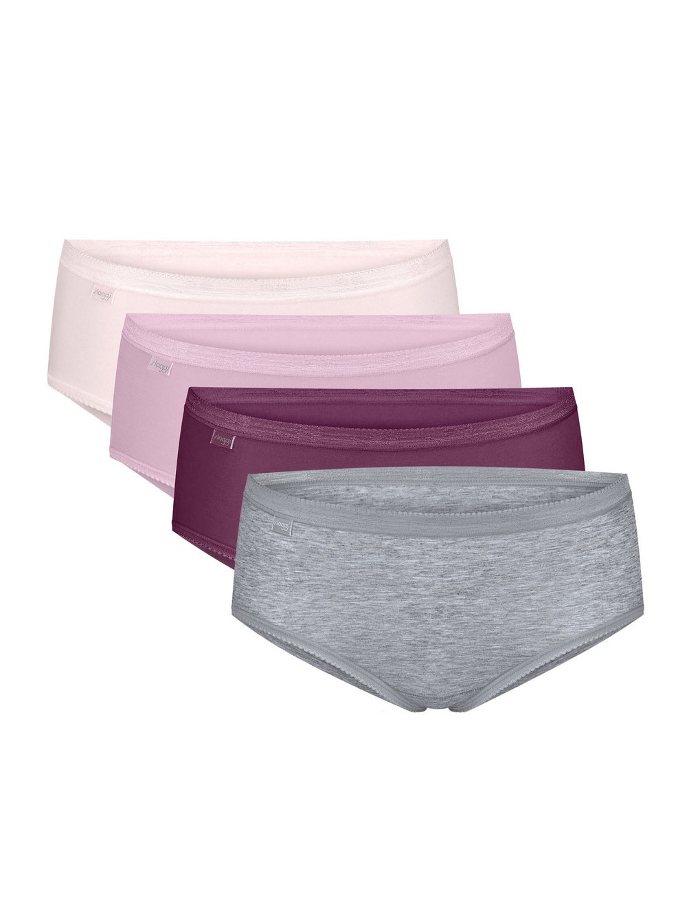 Thumbnail - sloggi Maxislip  Damen Jersey mehrfarbig, 44