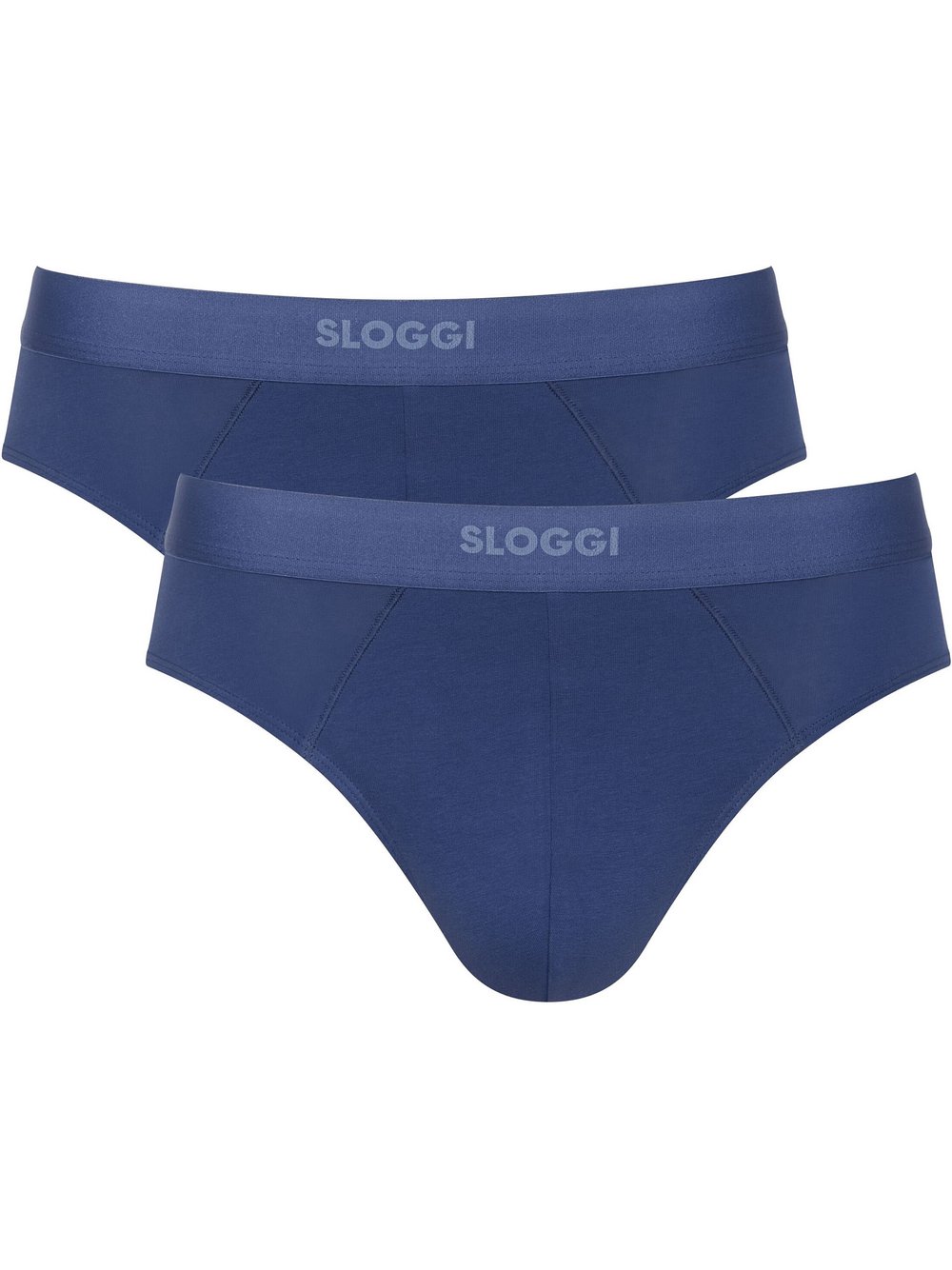Thumbnail - sloggi Slip Herren Jersey blau, S
