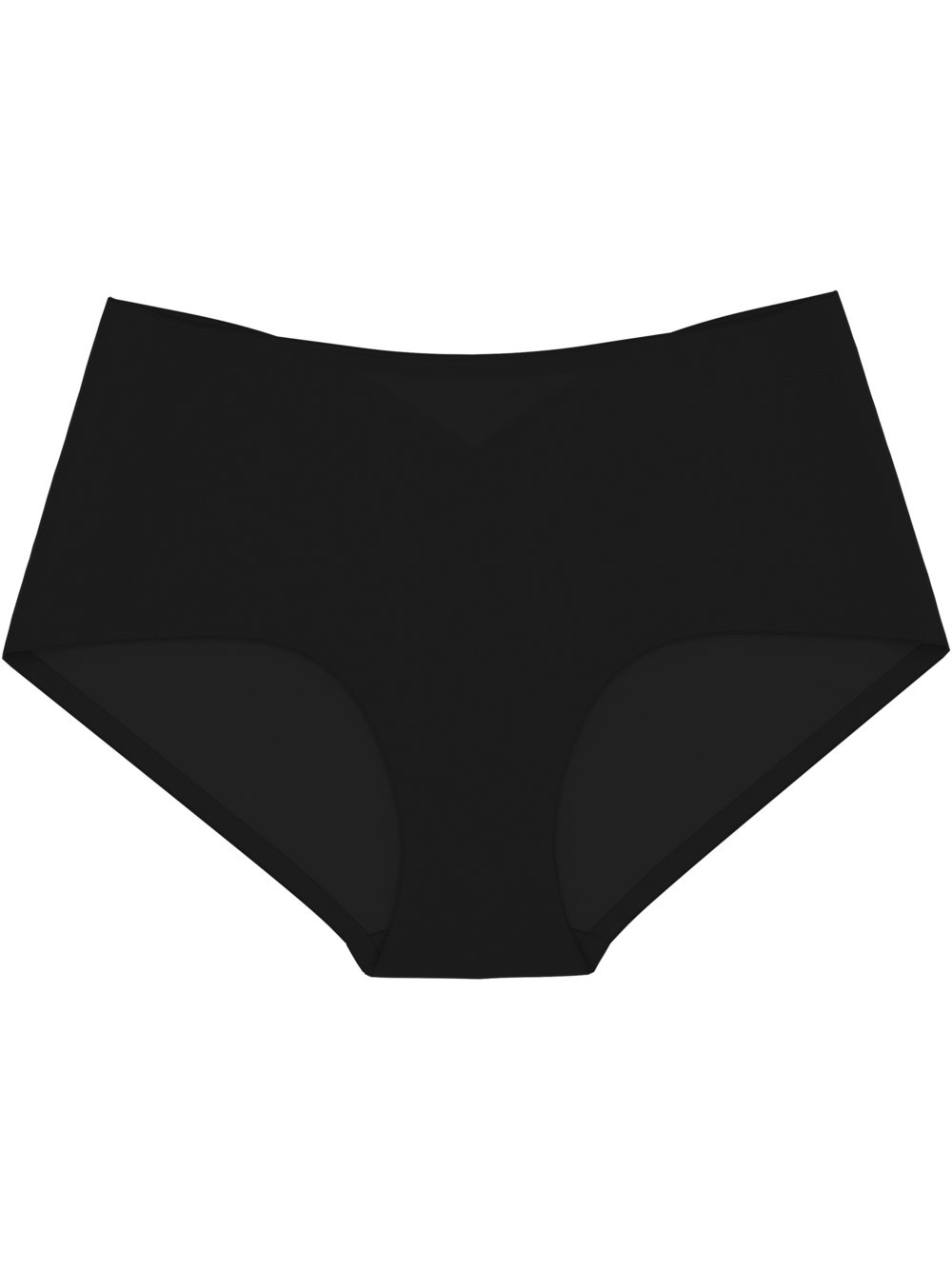 Triumph Langer Boxer  Damen schwarz bedruckt, 46