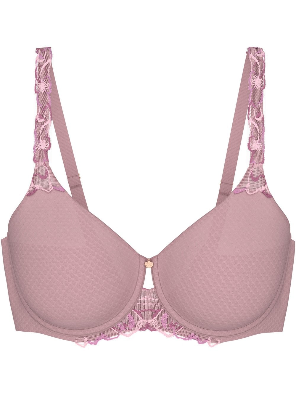 Triumph Bügel-BH Damen blau bedruckt, 70F