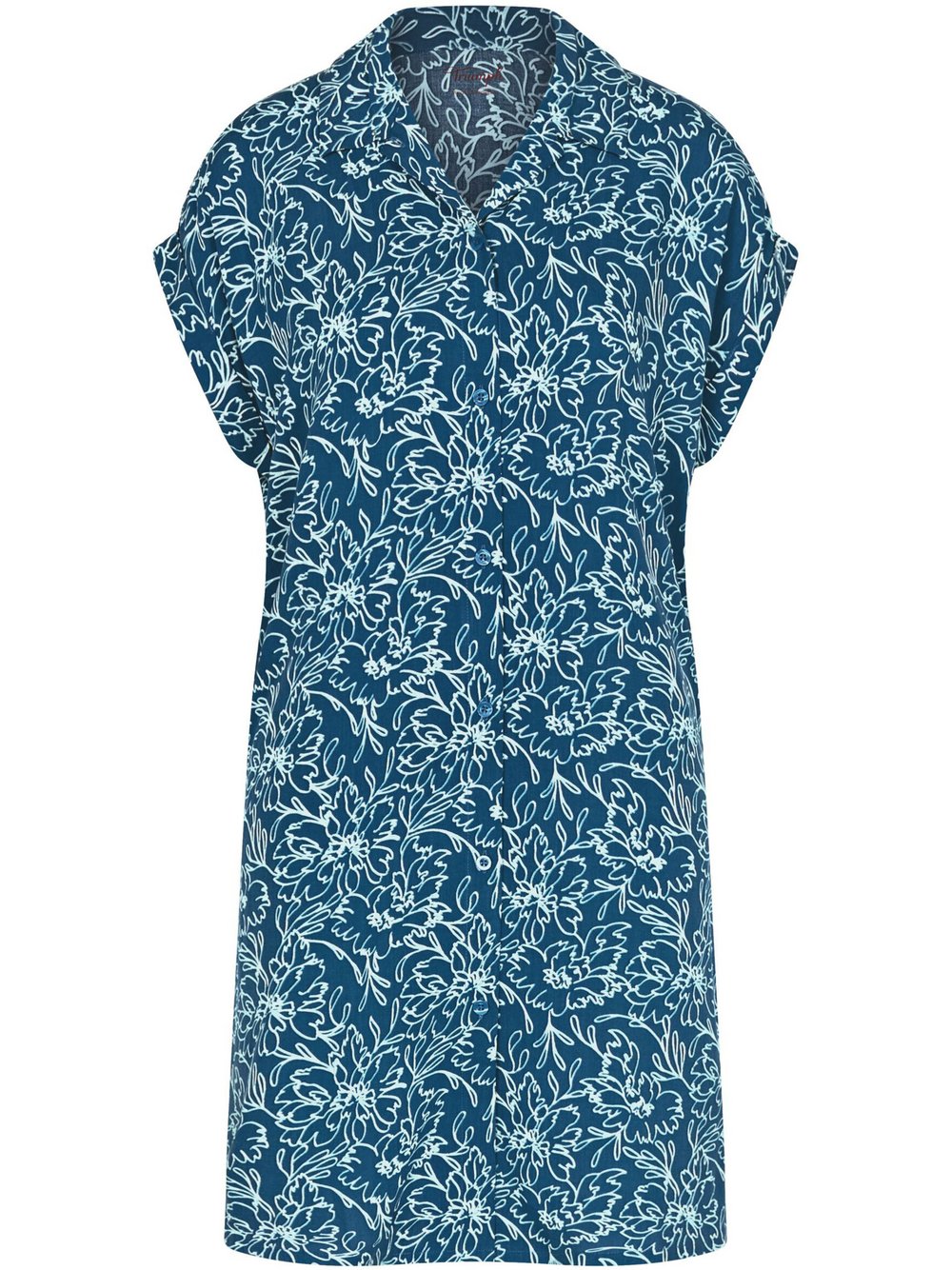 Triumph Nachthemd Damen Jersey blau, 36