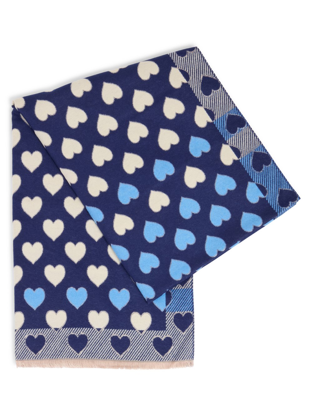 Marie Lund Schal Damen Viskose mehrfarbig gemustert, ONE SIZE