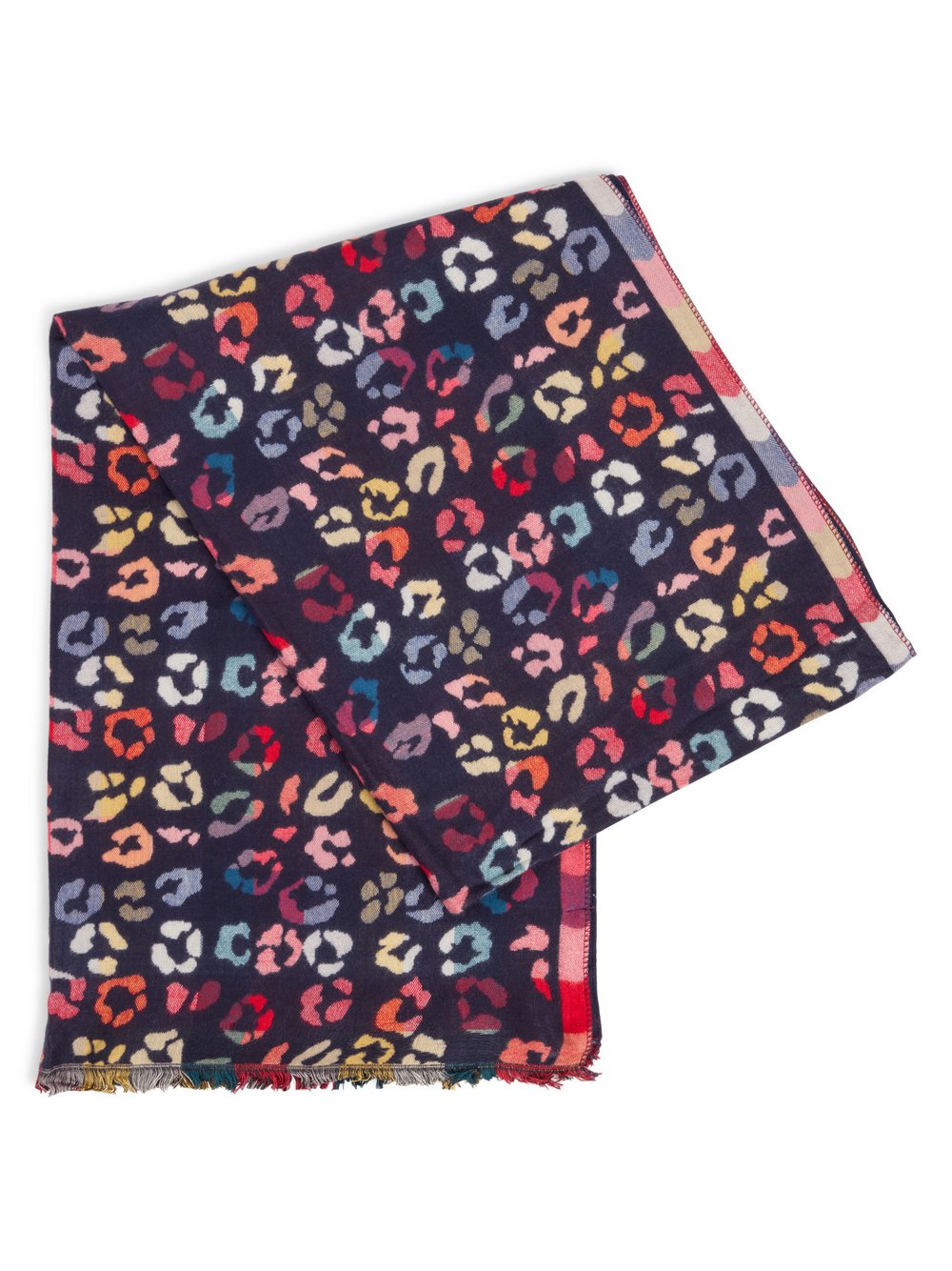 Marie Lund Schal Damen Viskose mehrfarbig gemustert, ONE SIZE