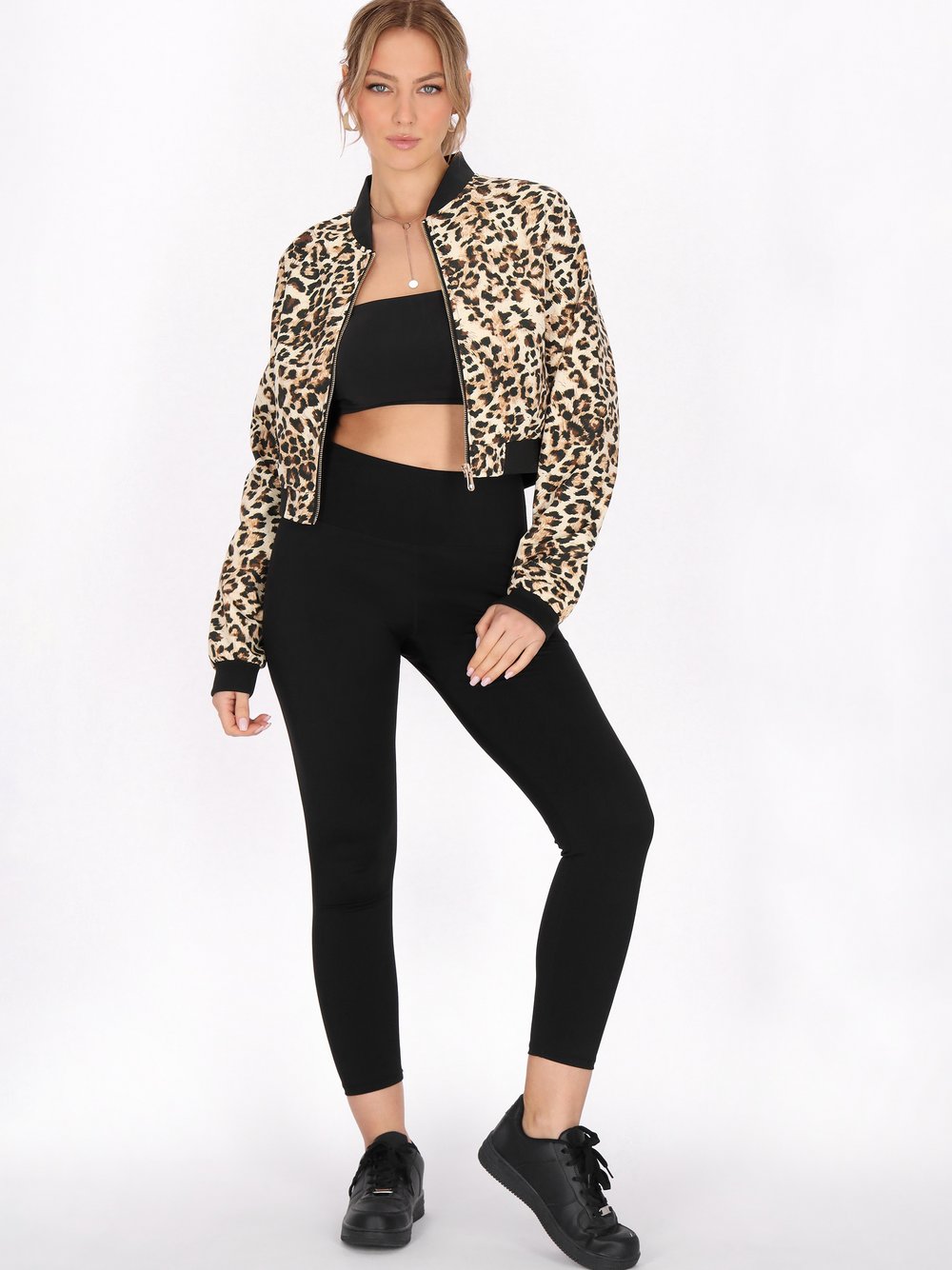 Faina Jacke Damen mehrfarbig bedruckt, XS