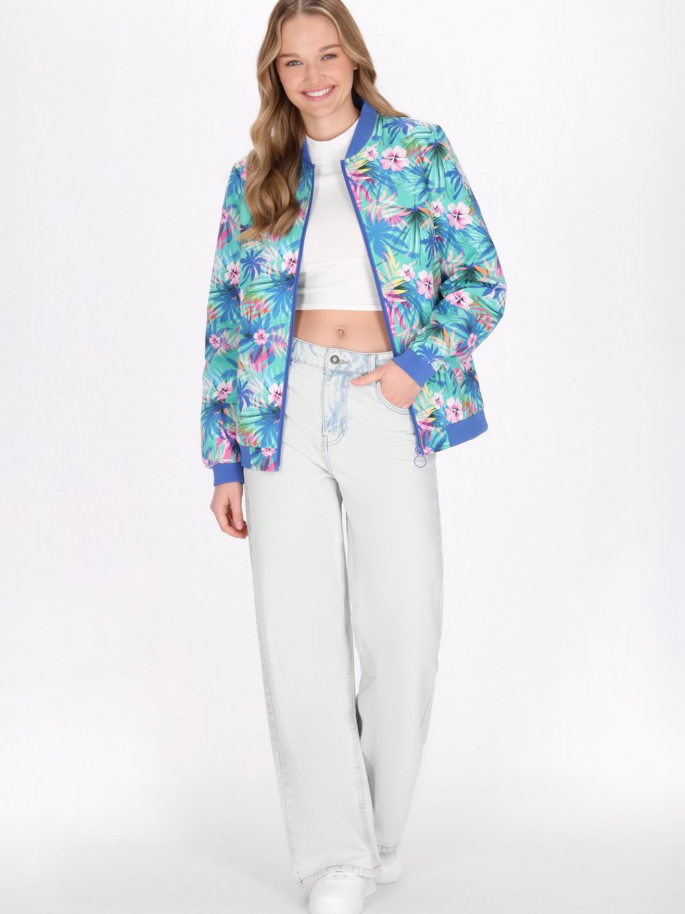 Thumbnail - MyMo Jacke Damen mehrfarbig bedruckt, XS