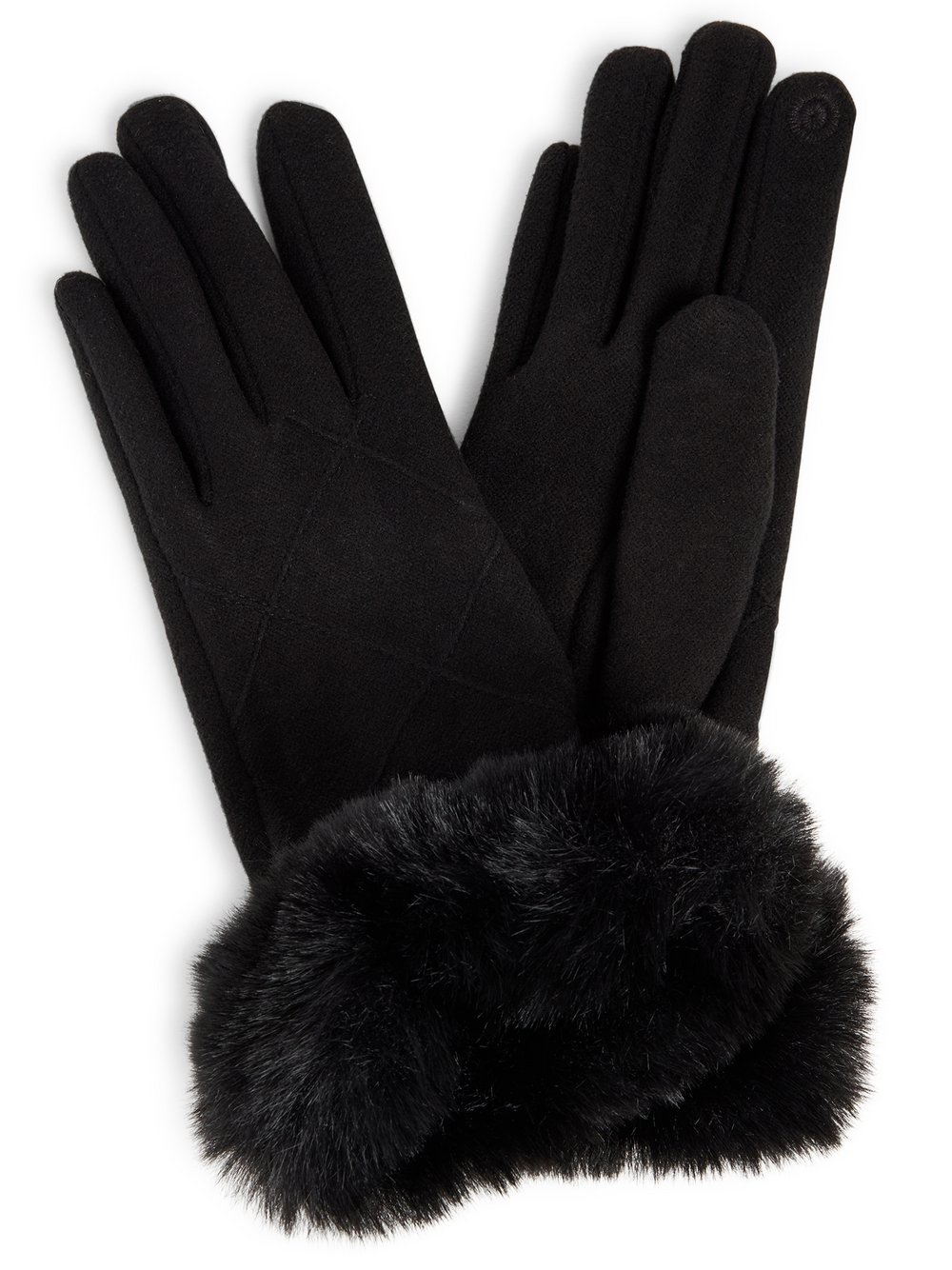 EEM Handschuhe Damen Polyamid schwarz, L