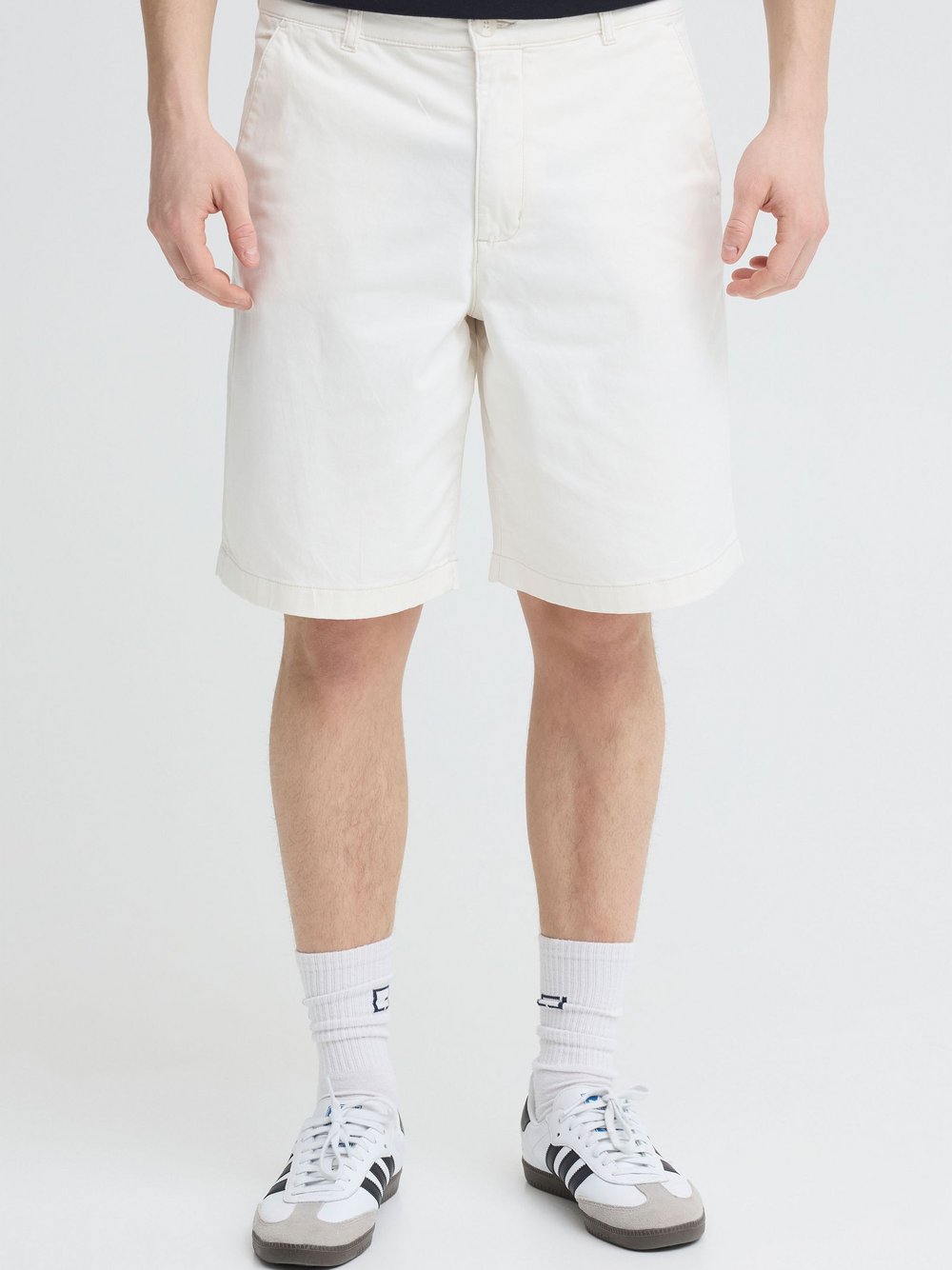CASUAL FRIDAY Chinoshorts Herren Baumwolle grau, L