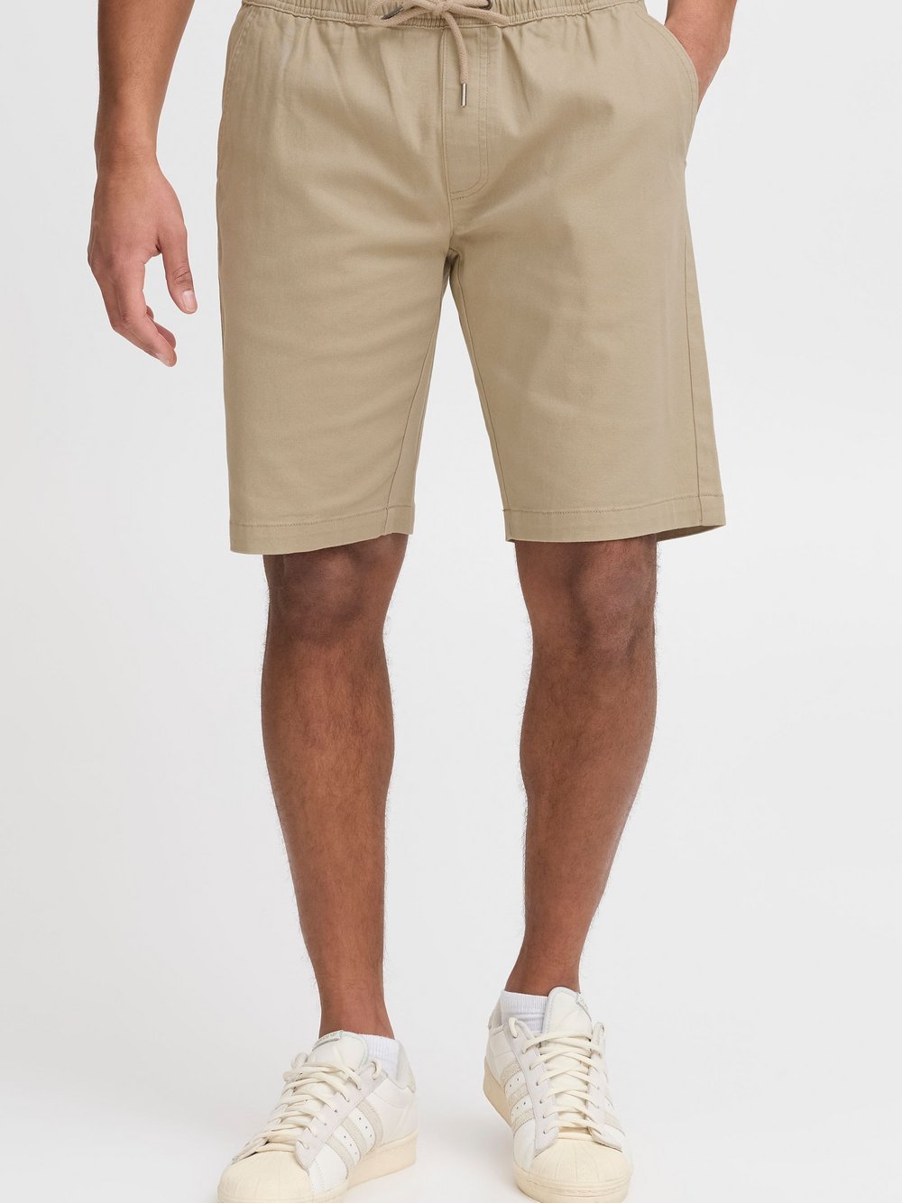 BLEND Chinoshorts Herren Baumwolle beige, L