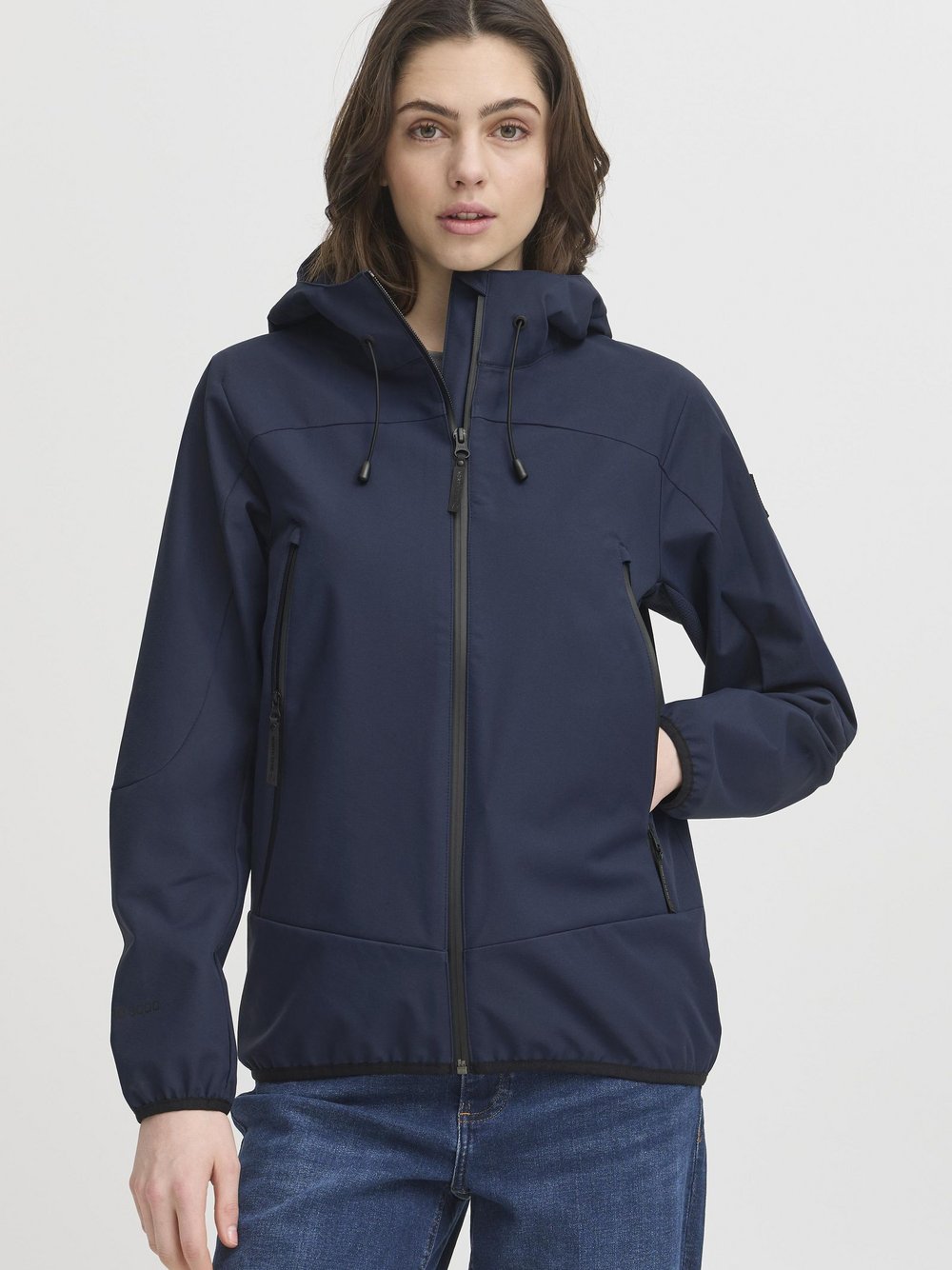 North Bend Softshelljacke Damen blau, 46