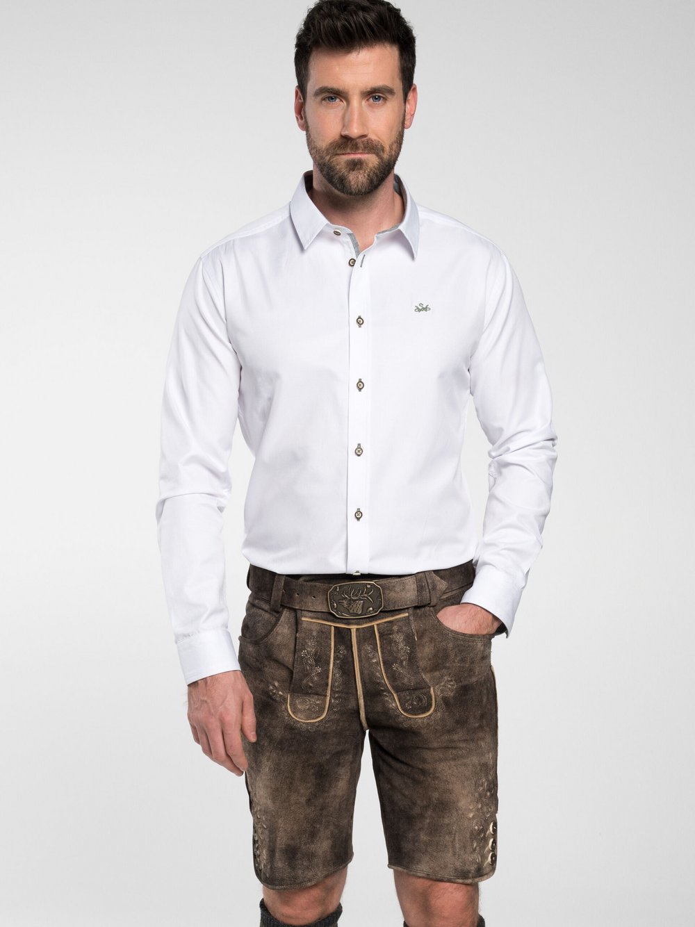 Thumbnail - Spieth & Wenksy Lederhosen Herren braun, 52