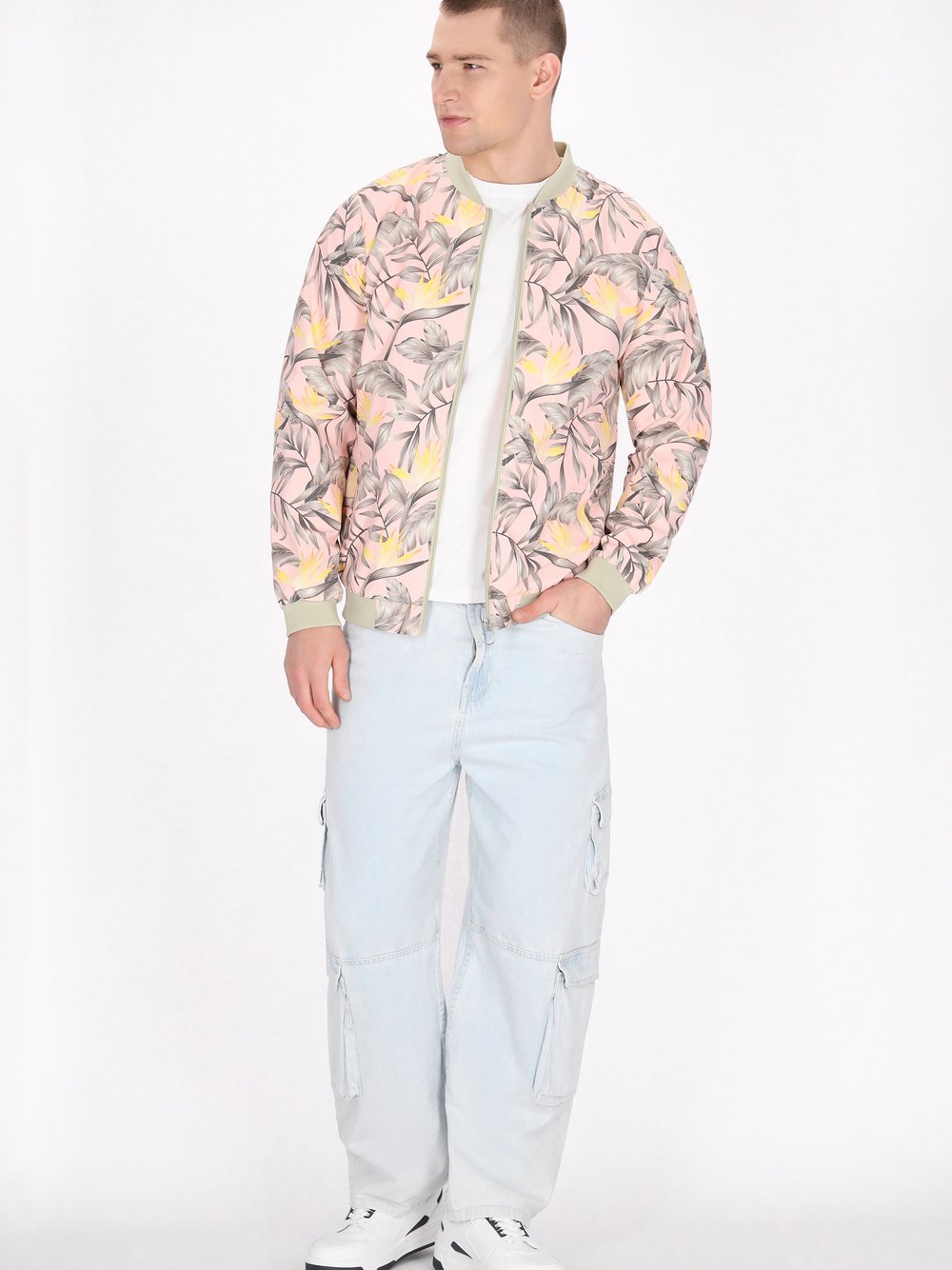 Thumbnail - Mo Jacke Herren mehrfarbig gemustert, S