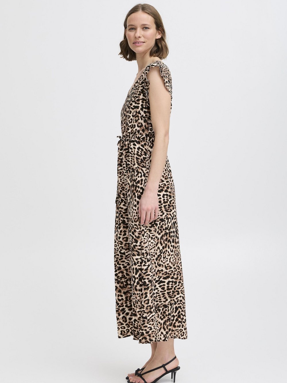Thumbnail - B.Young Kleid Damen Viskose mehrfarbig gemustert, 34