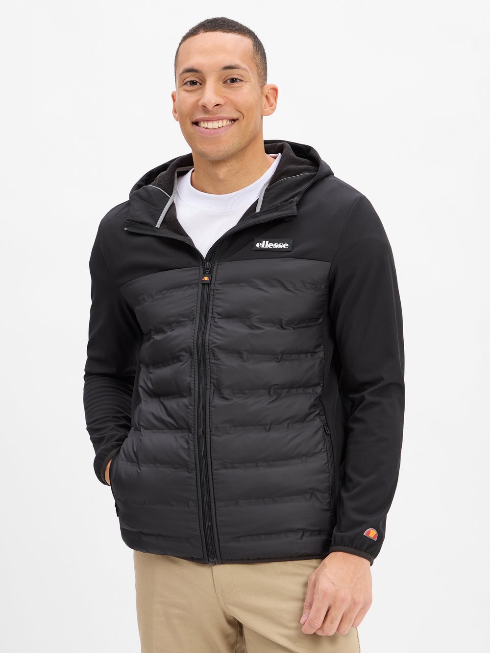 ellesse Steppjacke Herren schwarz, M
