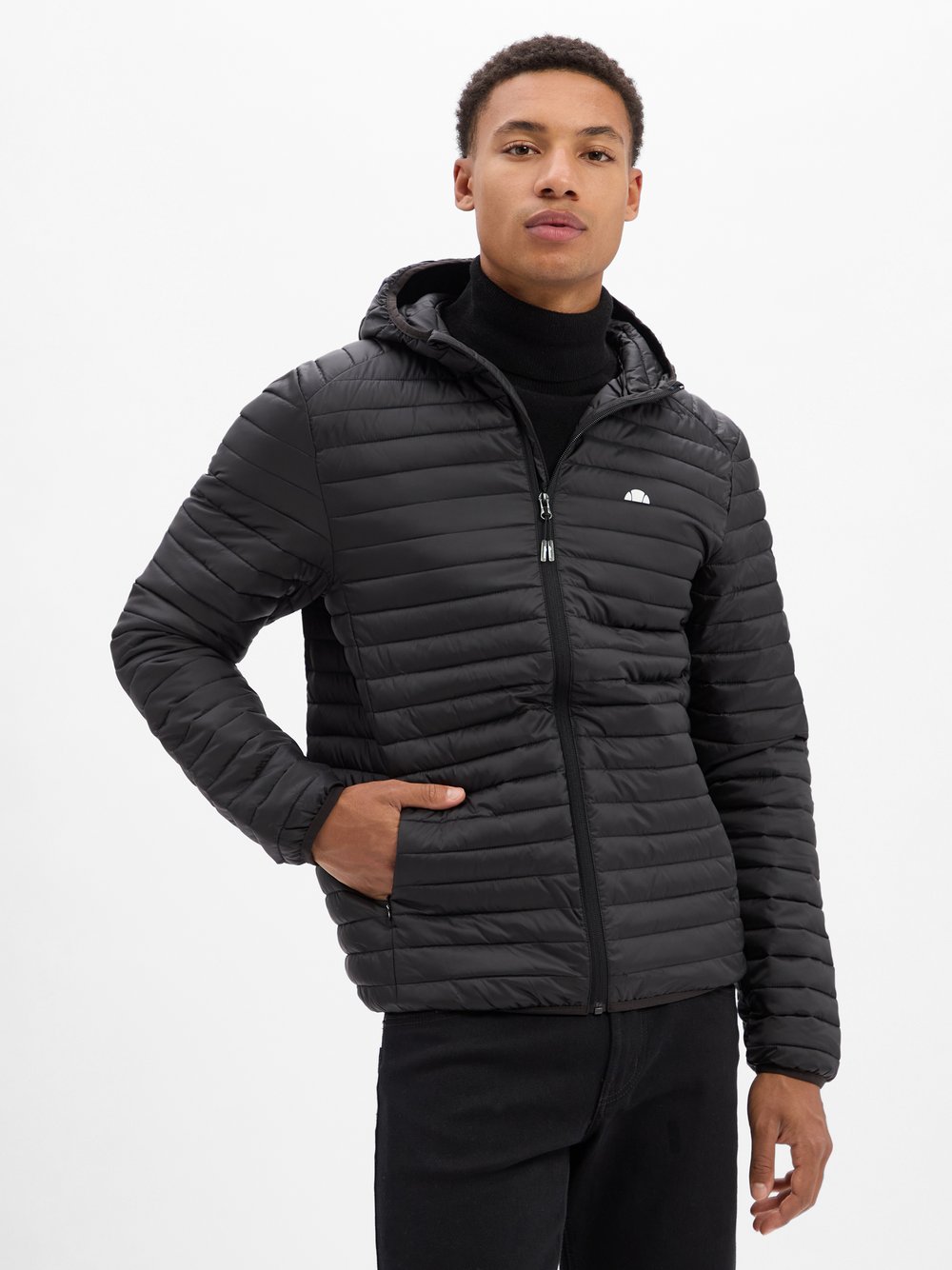 ellesse Steppjacke Herren schwarz, M
