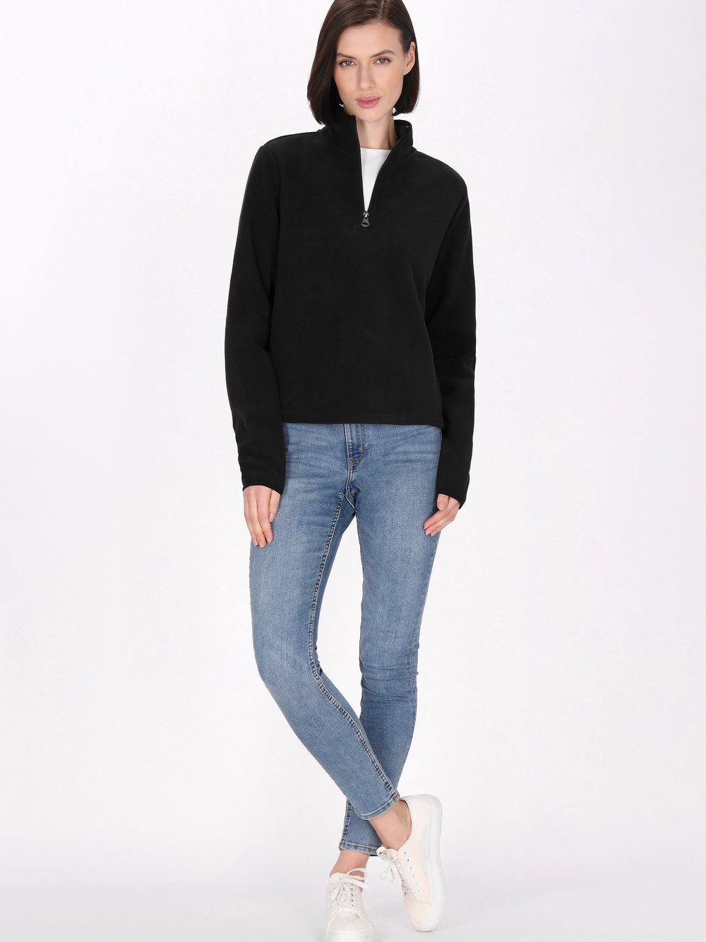 Usha Sweatshirt Damen schwarz, XL