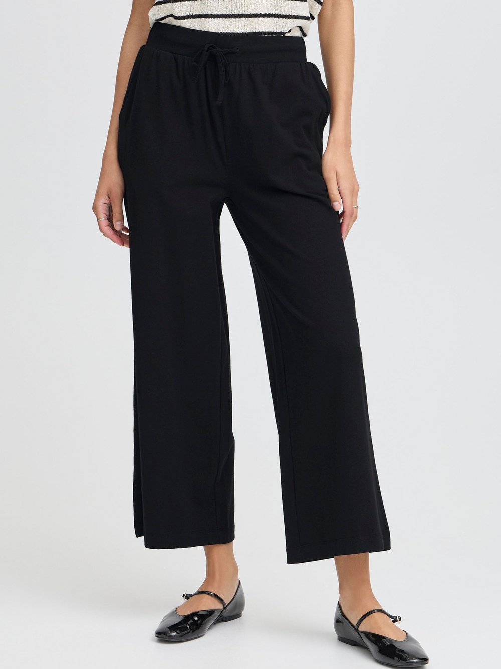 B.Young Loungehose Damen Baumwolle schwarz, XS
