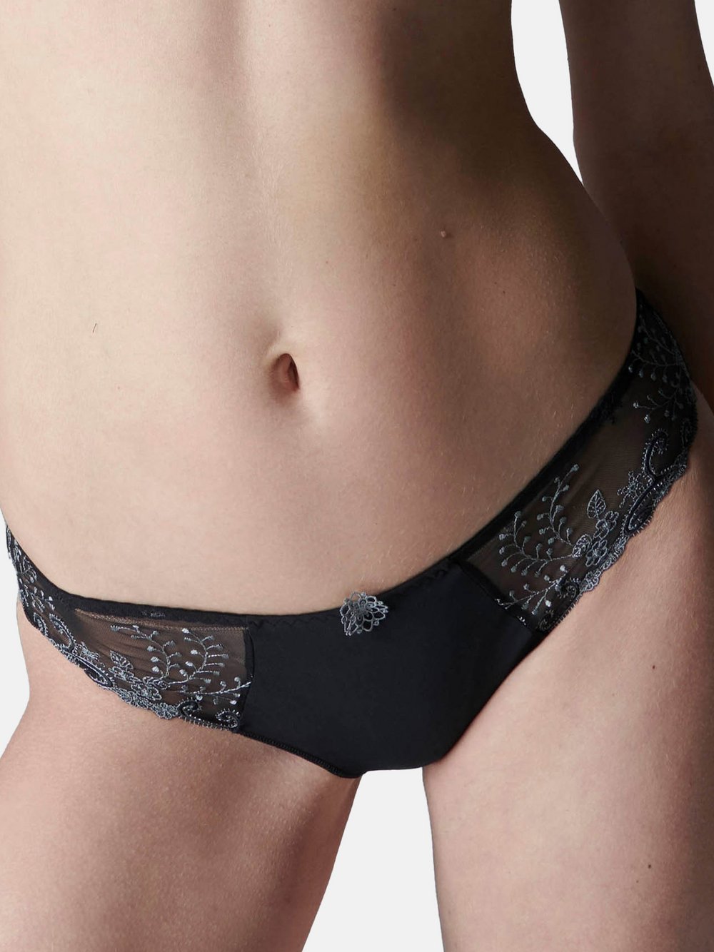Simone Perele Bikinislip Damen schwarz, XL