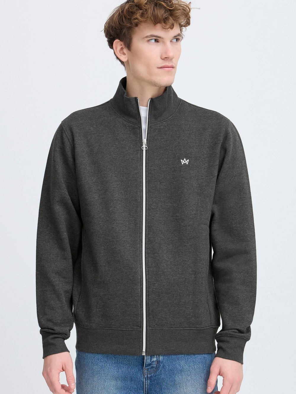 Kronstadt Trainingsjacke Herren Baumwolle schwarz, L