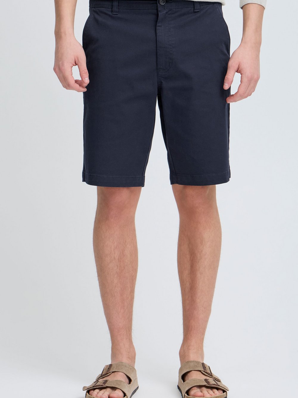 Thumbnail - Kronstadt Chinoshorts Herren Baumwolle blau, M