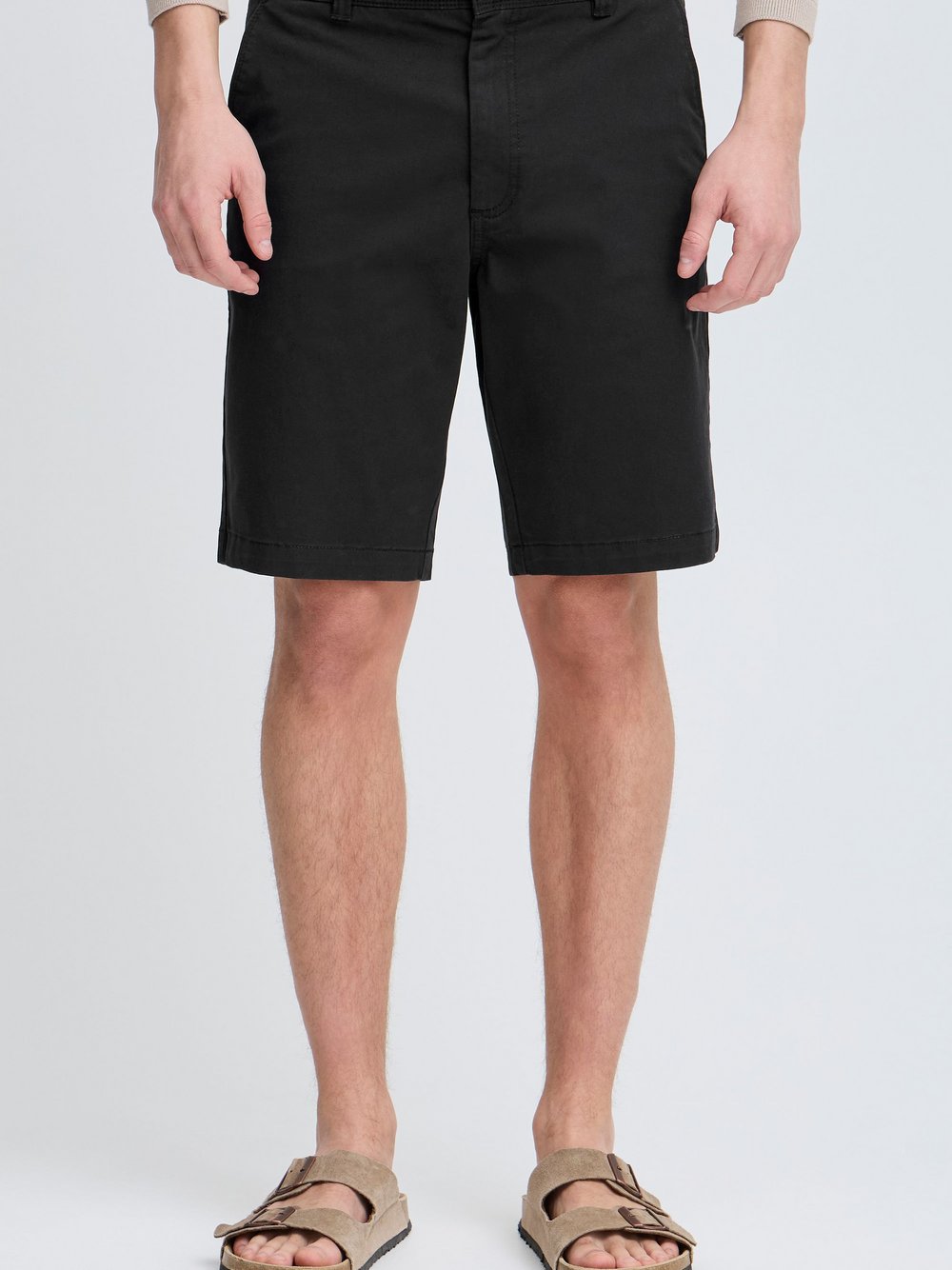 Kronstadt Chinoshorts Herren Baumwolle schwarz, XXXL