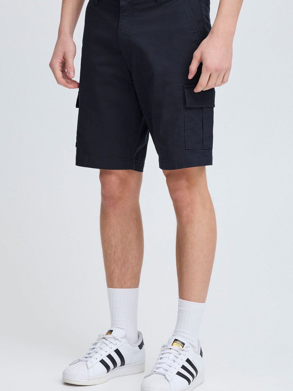 Thumbnail - Kronstadt Cargoshorts Herren Baumwolle blau, XXXL