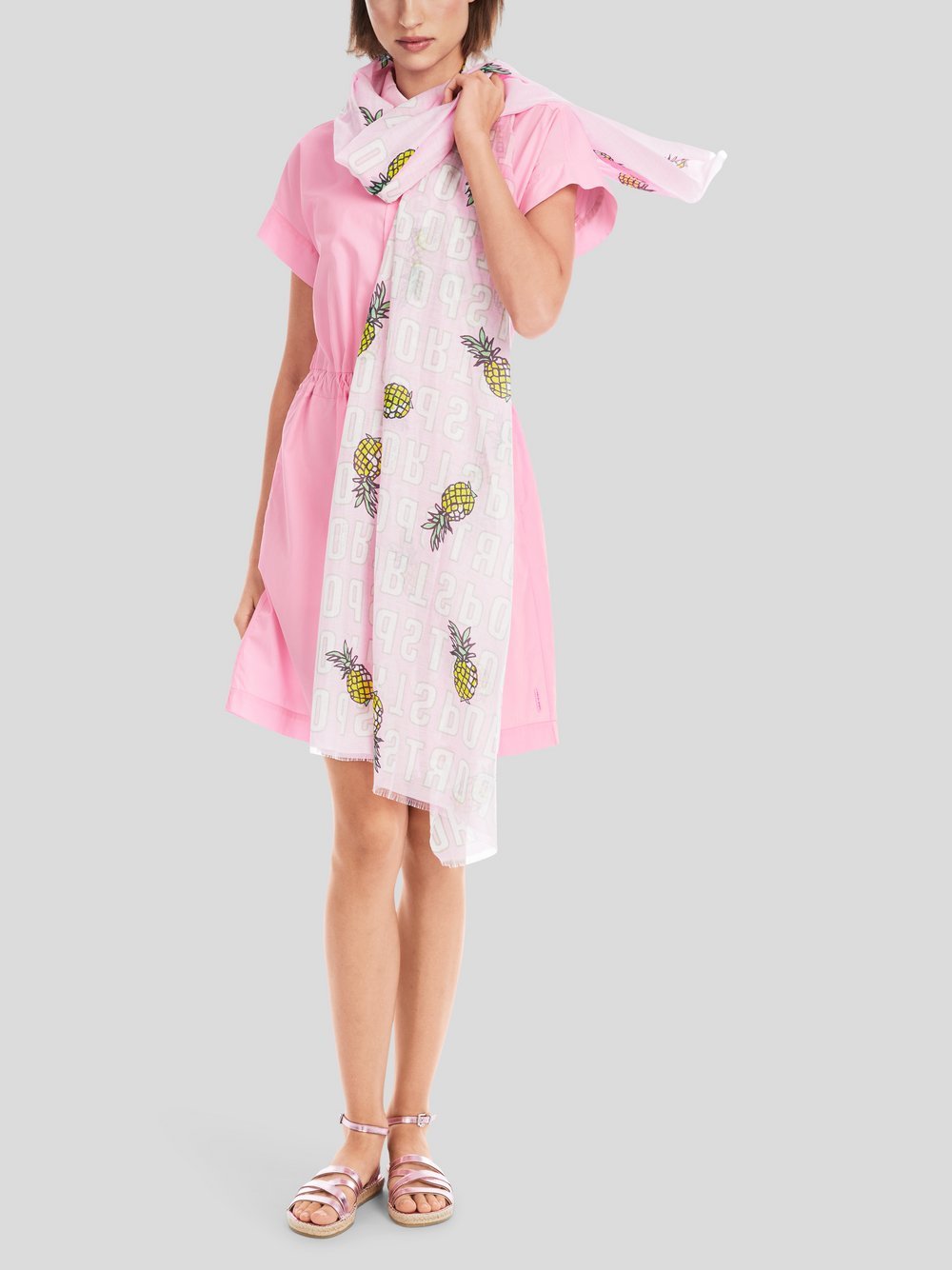Marc Cain Kleid Damen Baumwolle pink, 36