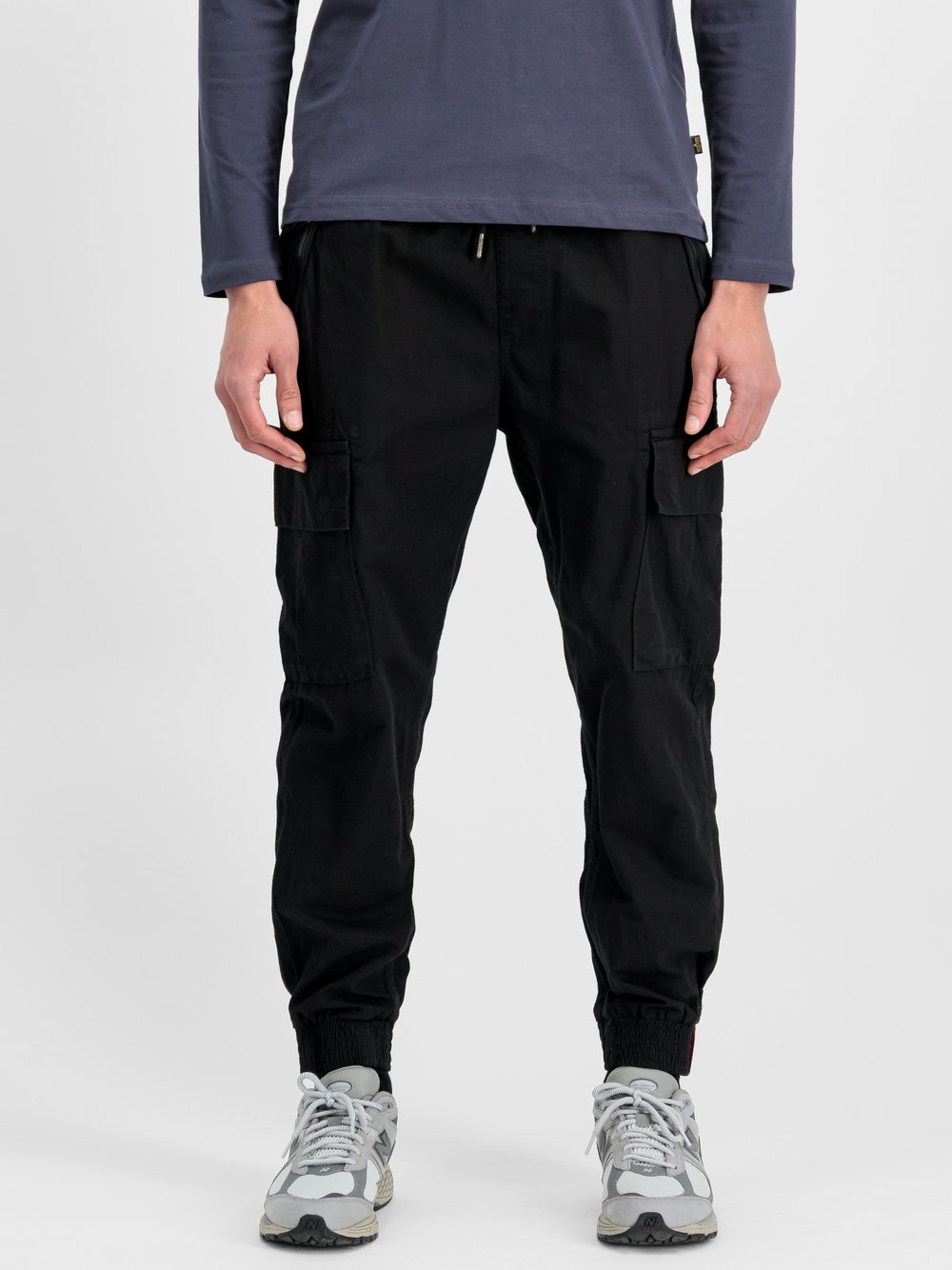 Alpha Industries Hose Herren Baumwolle schwarz, XS