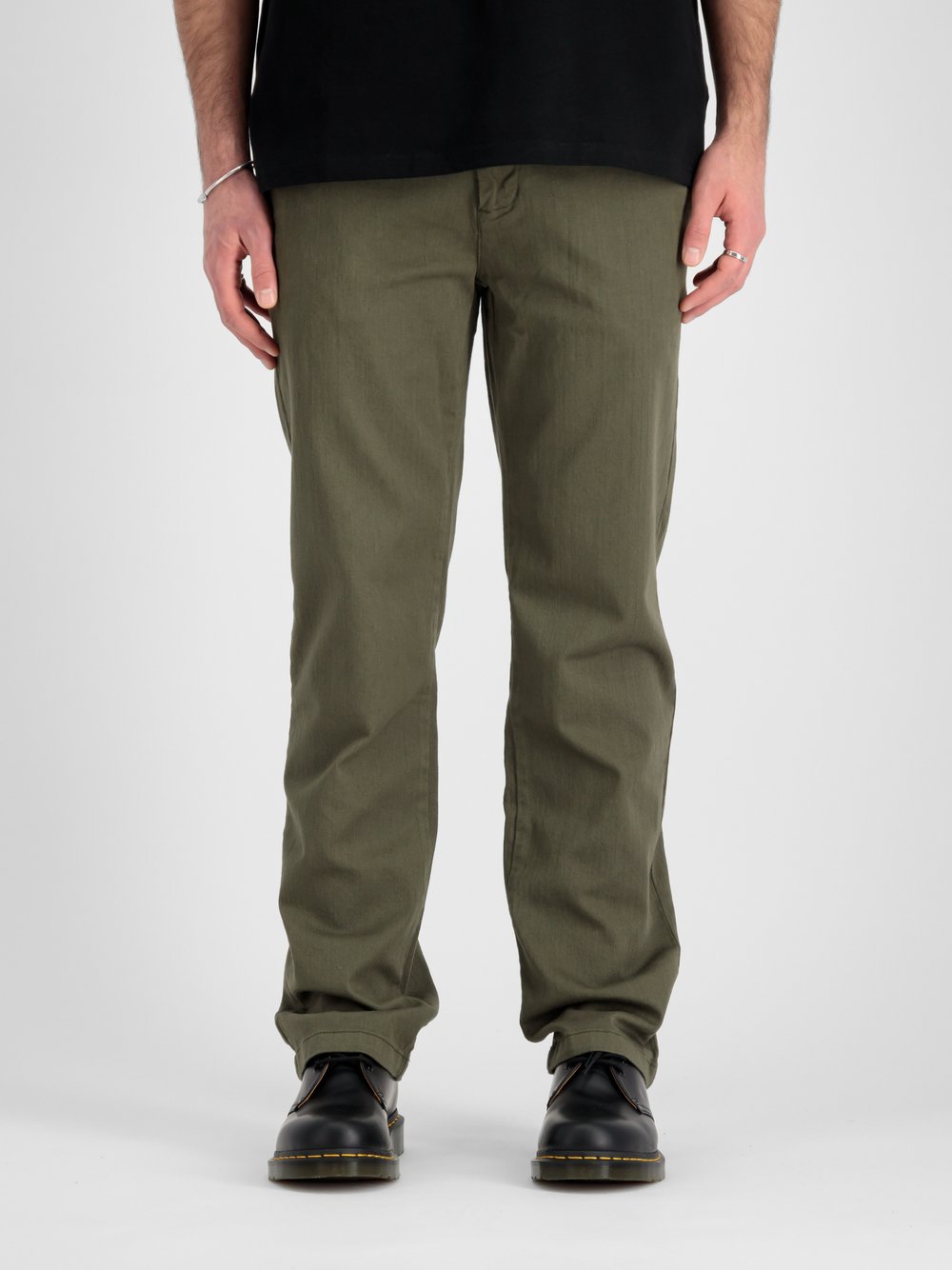 Alpha Industries Hose Herren Baumwolle grün, 36