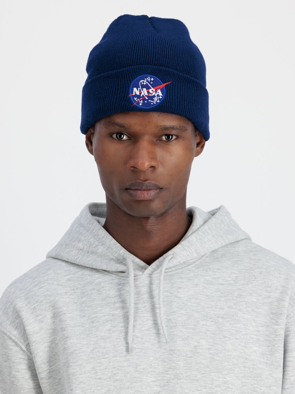 Thumbnail - Alpha Industries Accessoires Kopfbedeckung Herren Viskose blau, ONE SIZE