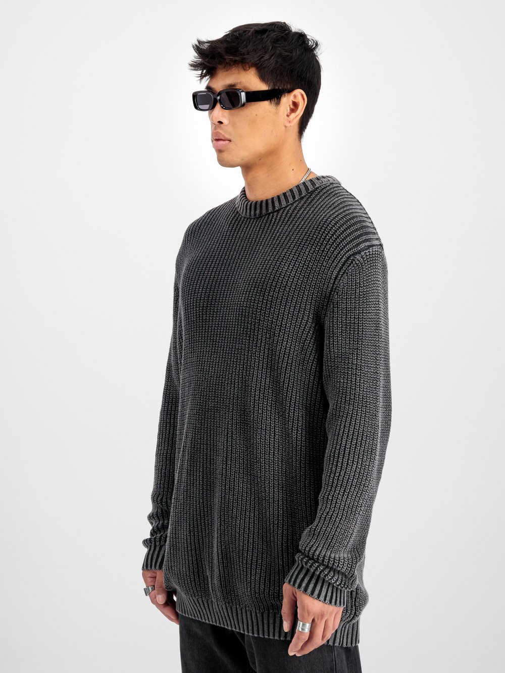 Thumbnail - Alpha Industries Sweatshirt Herren Baumwolle schwarz bedruckt, XXL