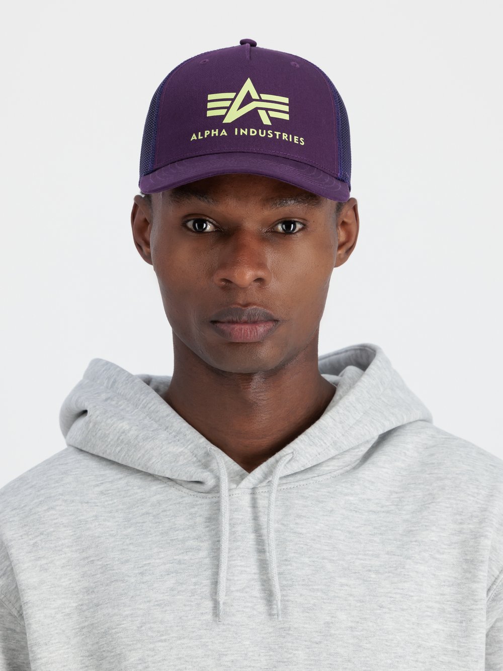 Alpha Industries Cap Damen Baumwolle lila, ONE SIZE