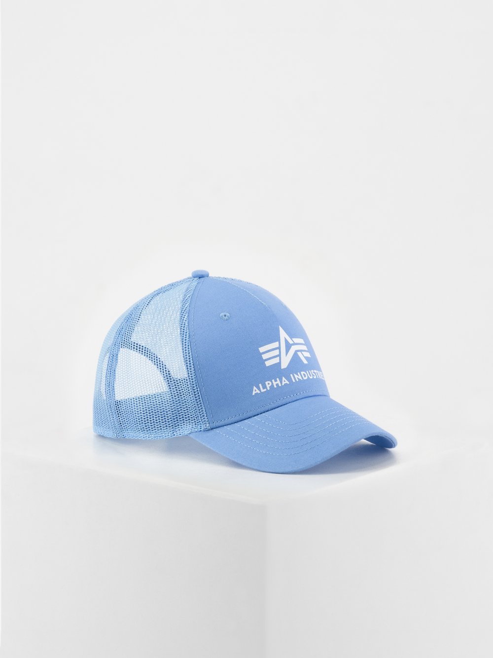 Alpha Industries Cap Damen Baumwolle blau bedruckt, ONE SIZE