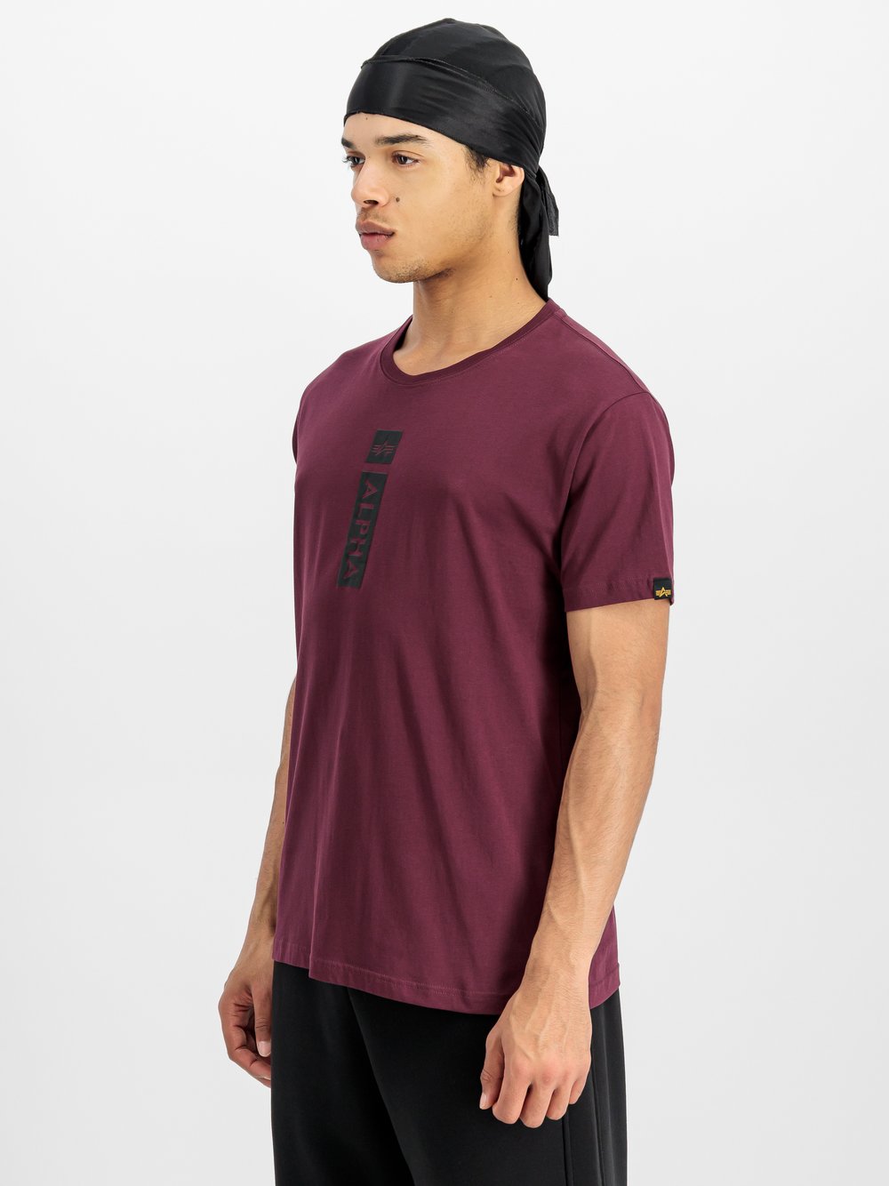 Alpha Industries T-Shirt Herren Baumwolle rot, XXL