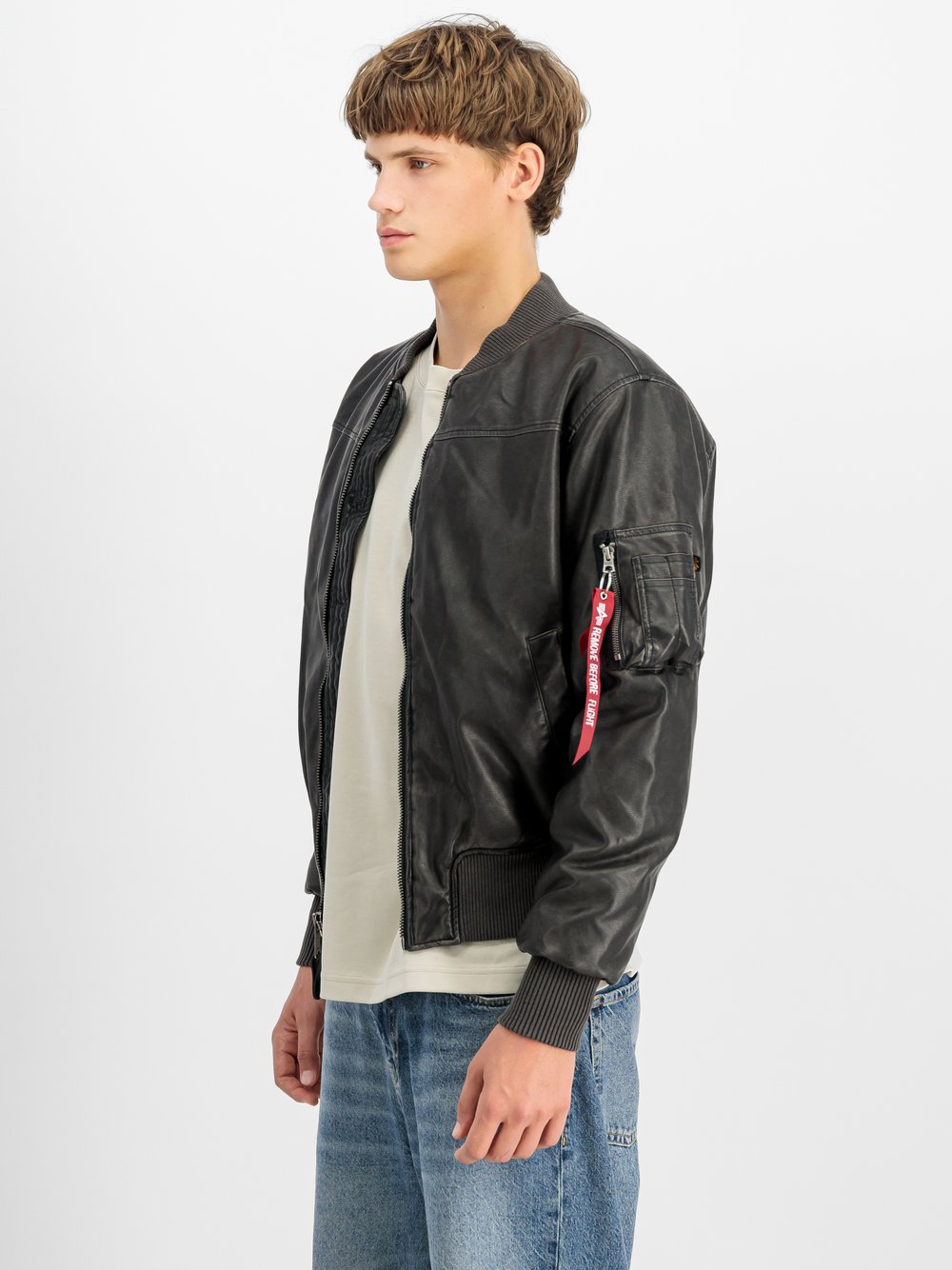 Alpha Industries Bomberjacke Herren schwarz, XXXL