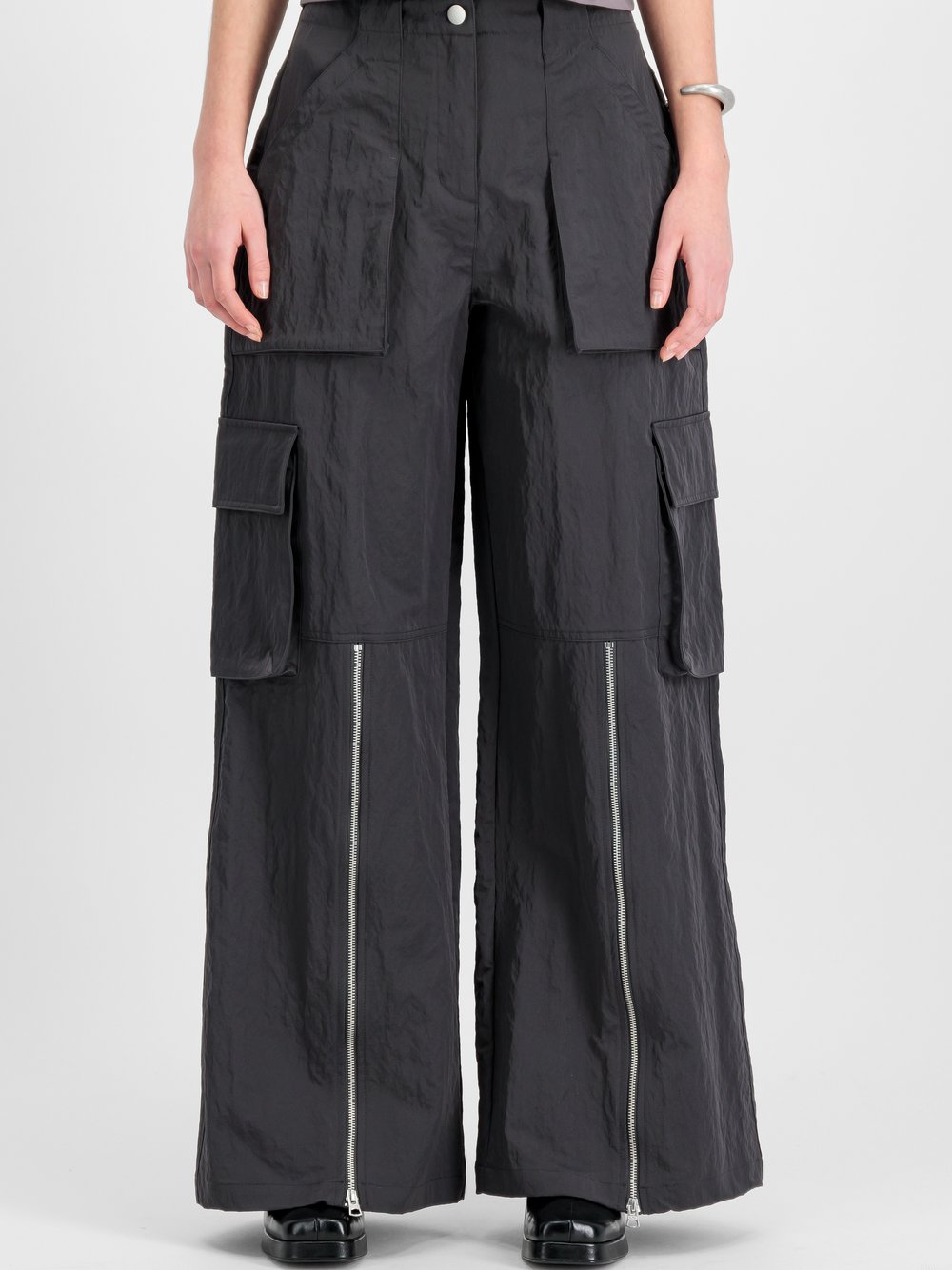 Alpha Industries Hose Damen grau, S