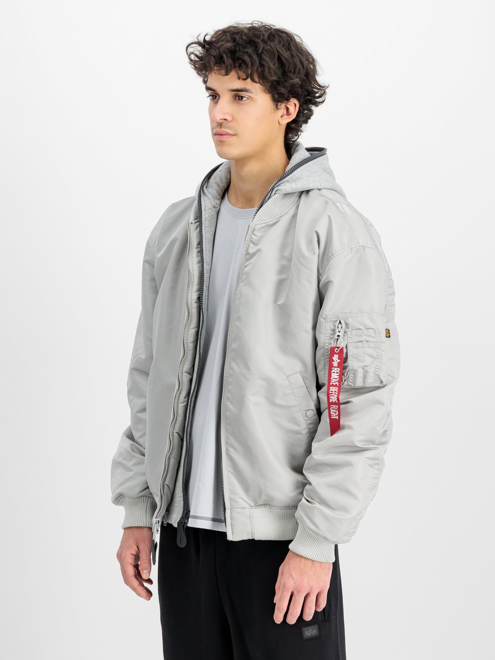 Alpha Industries Bomberjacke Herren blau, XL