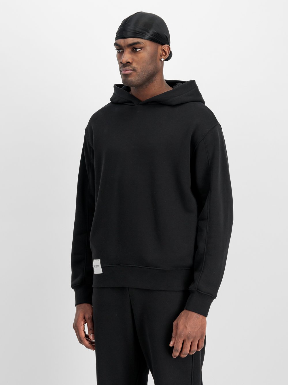 Alpha Industries Kapuzensweatshirt Herren Baumwolle schwarz, XL